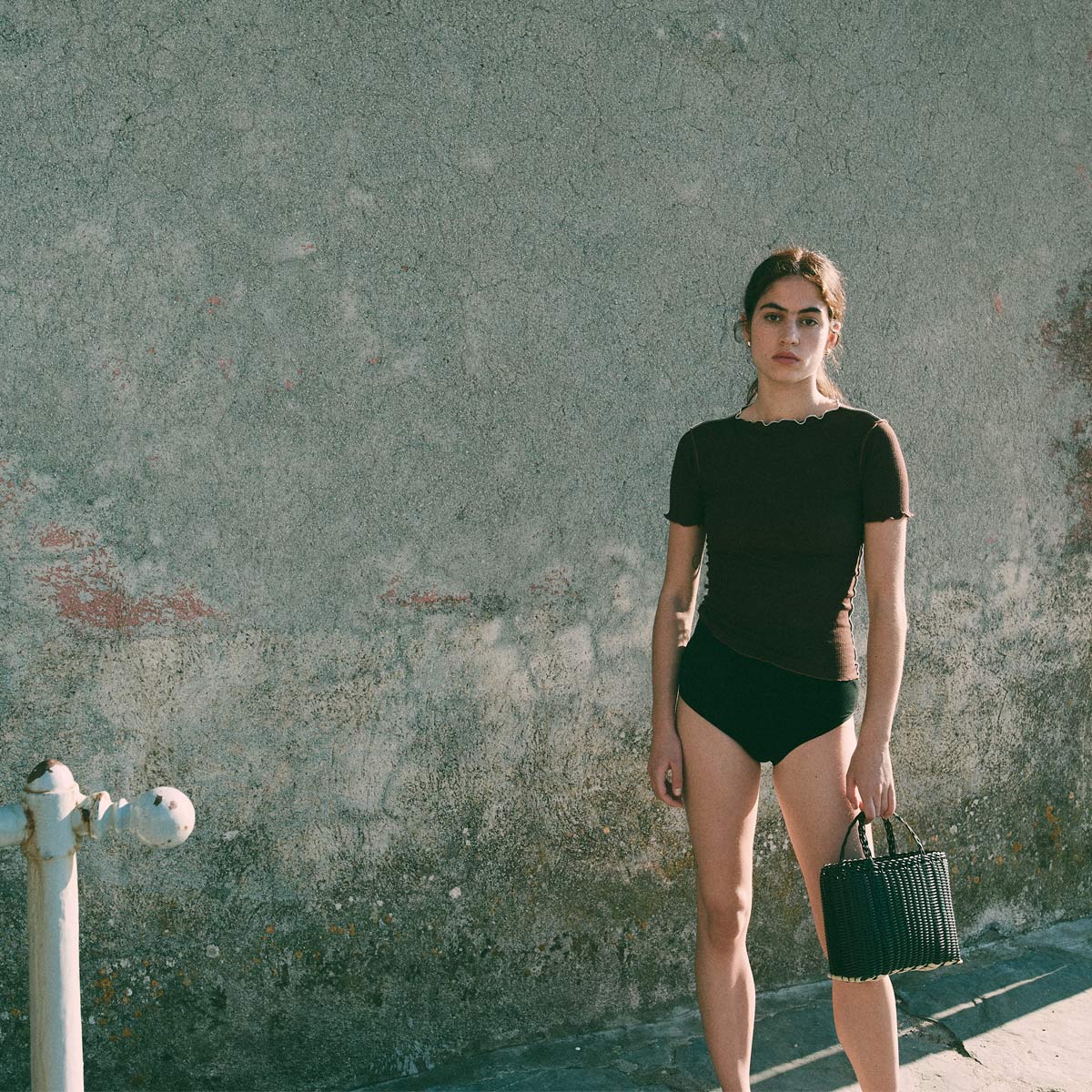 Palorosa | Mini Tote Basket - Black