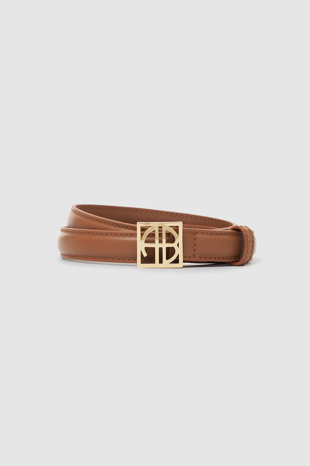Anine Bing | Monogram Belt - Cognac