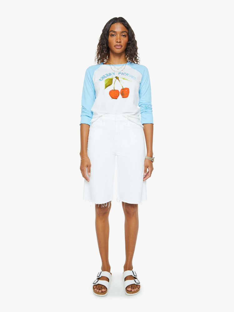 Mother Denim | The Sporty Concert Tee - Picking Cherries