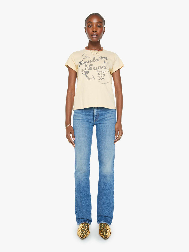 Mother Denim | The Boxy Goodie Goodie - Tequila Sunrise Resort