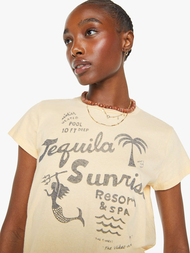 Mother Denim | The Boxy Goodie Goodie - Tequila Sunrise Resort