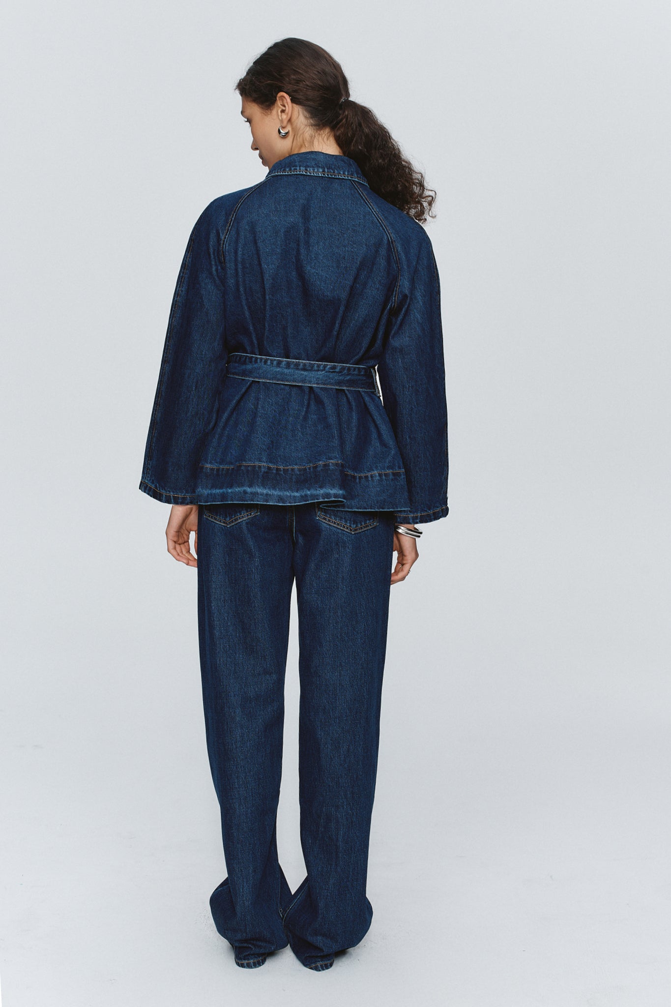 Marle | Oda Jacket - Washed Indigo