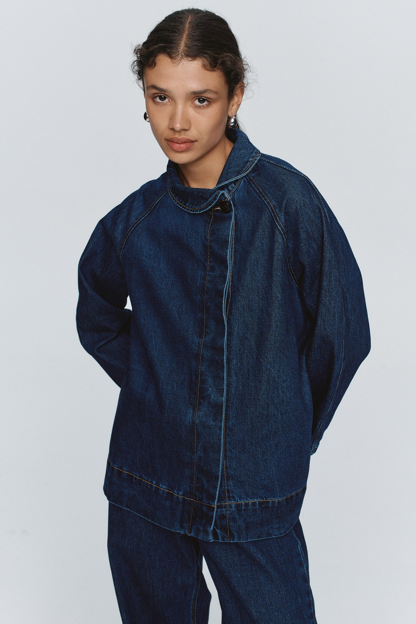 Marle | Oda Jacket - Washed Indigo