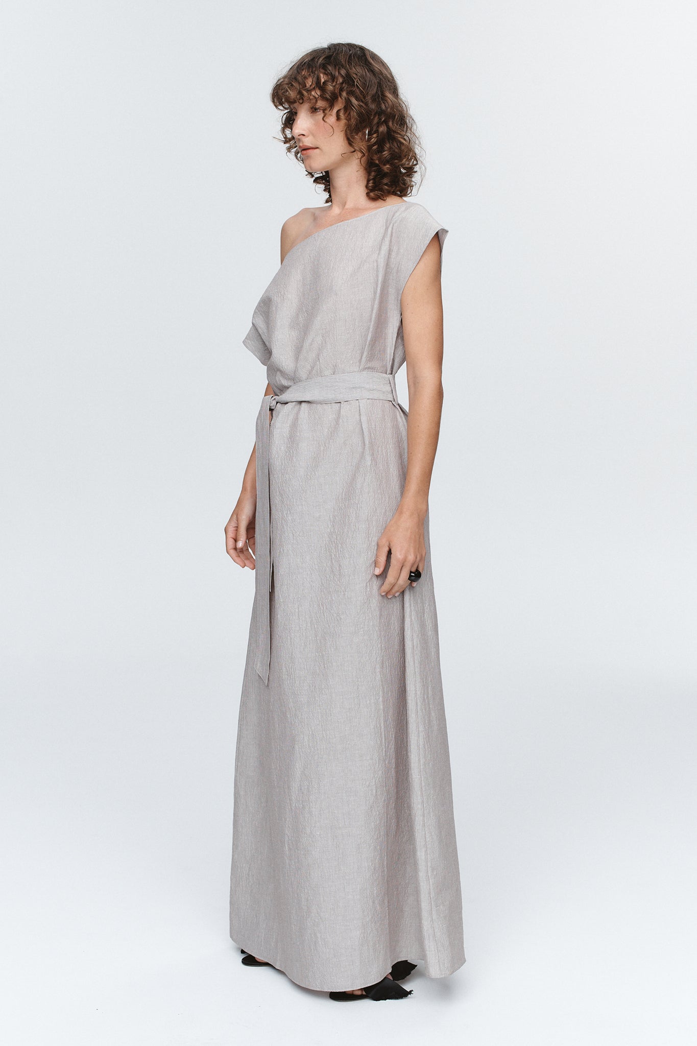 Marle | Oscar Dress - Chocolate Stripe