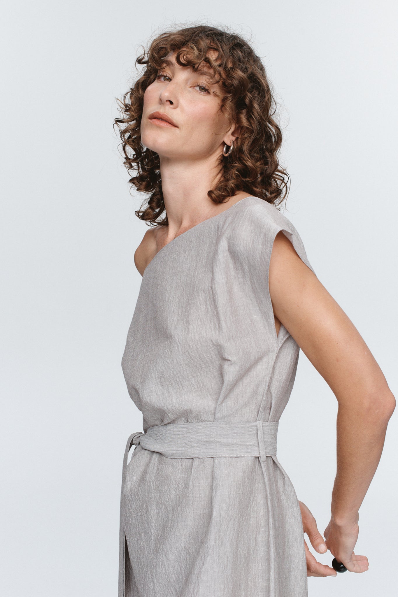 Marle | Oscar Dress - Chocolate Stripe