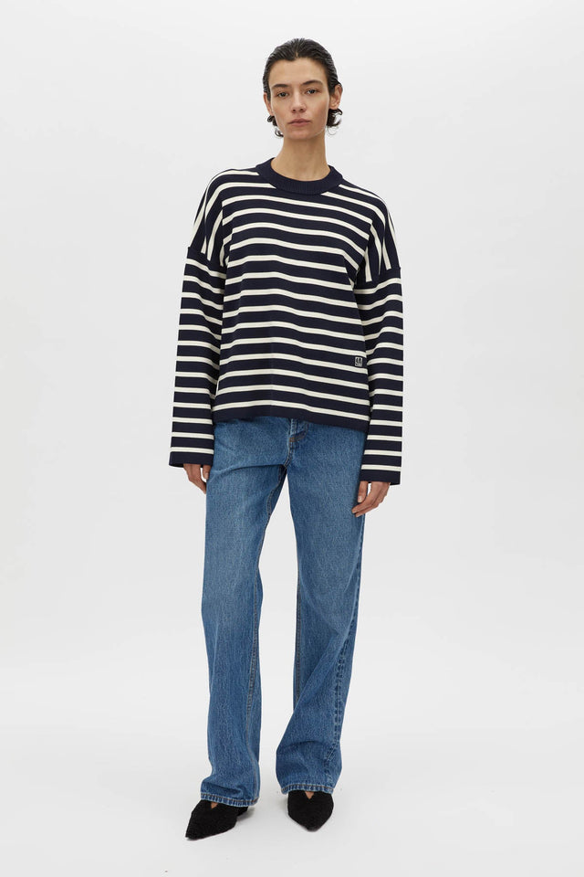 Camilla and Marc | Oscar Knit Sweater - Navy