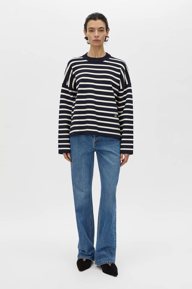 Camilla and Marc | Oscar Knit Sweater - Navy