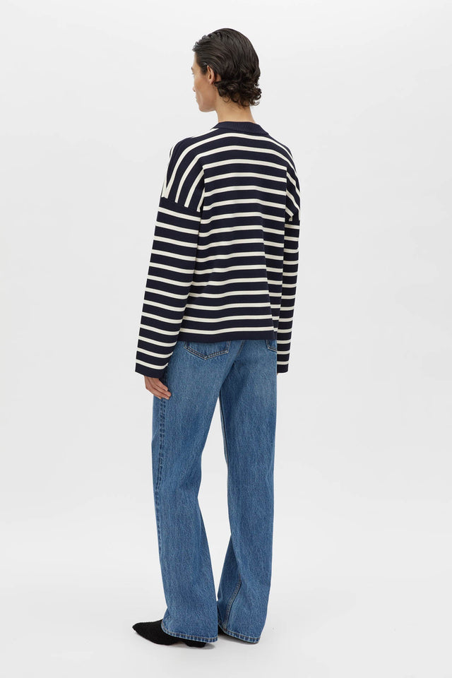 Camilla and Marc | Oscar Knit Sweater - Navy