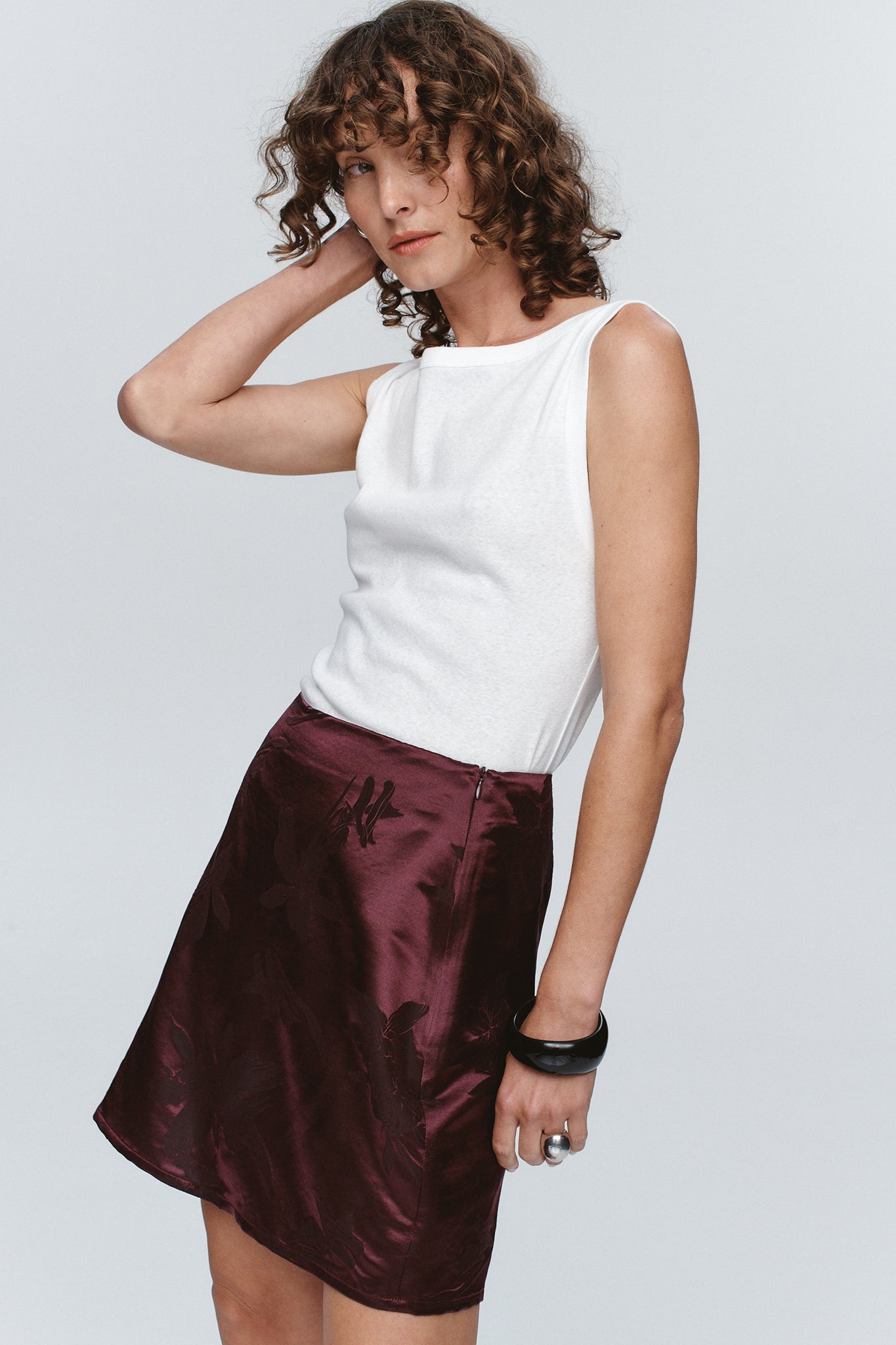 Marle | Palmer Skirt - Pomegranate