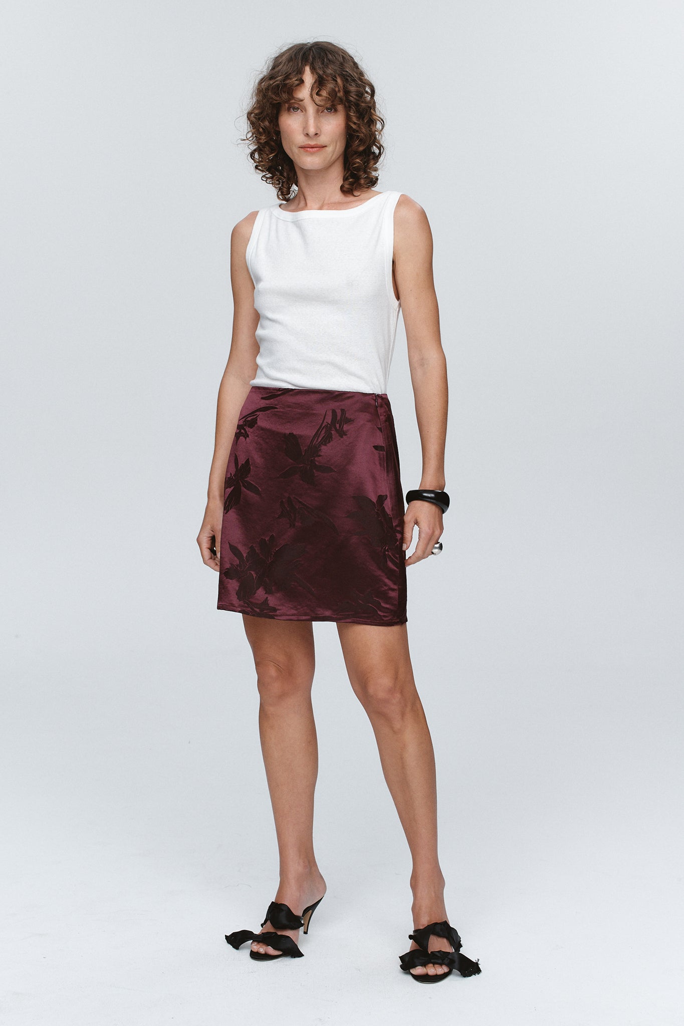 Marle | Palmer Skirt - Pomegranate