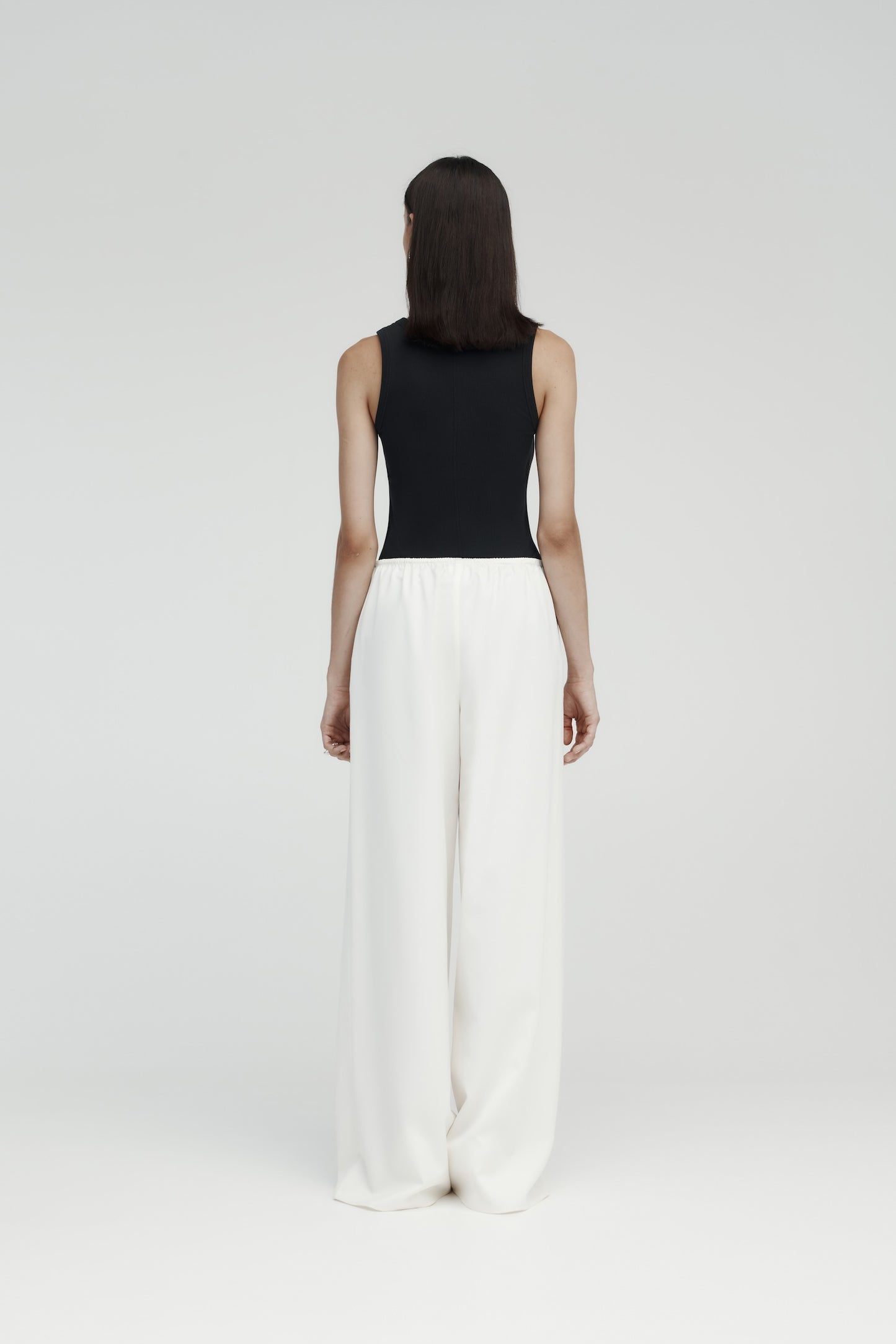 Rebe | Pull On Trouser - Ivory