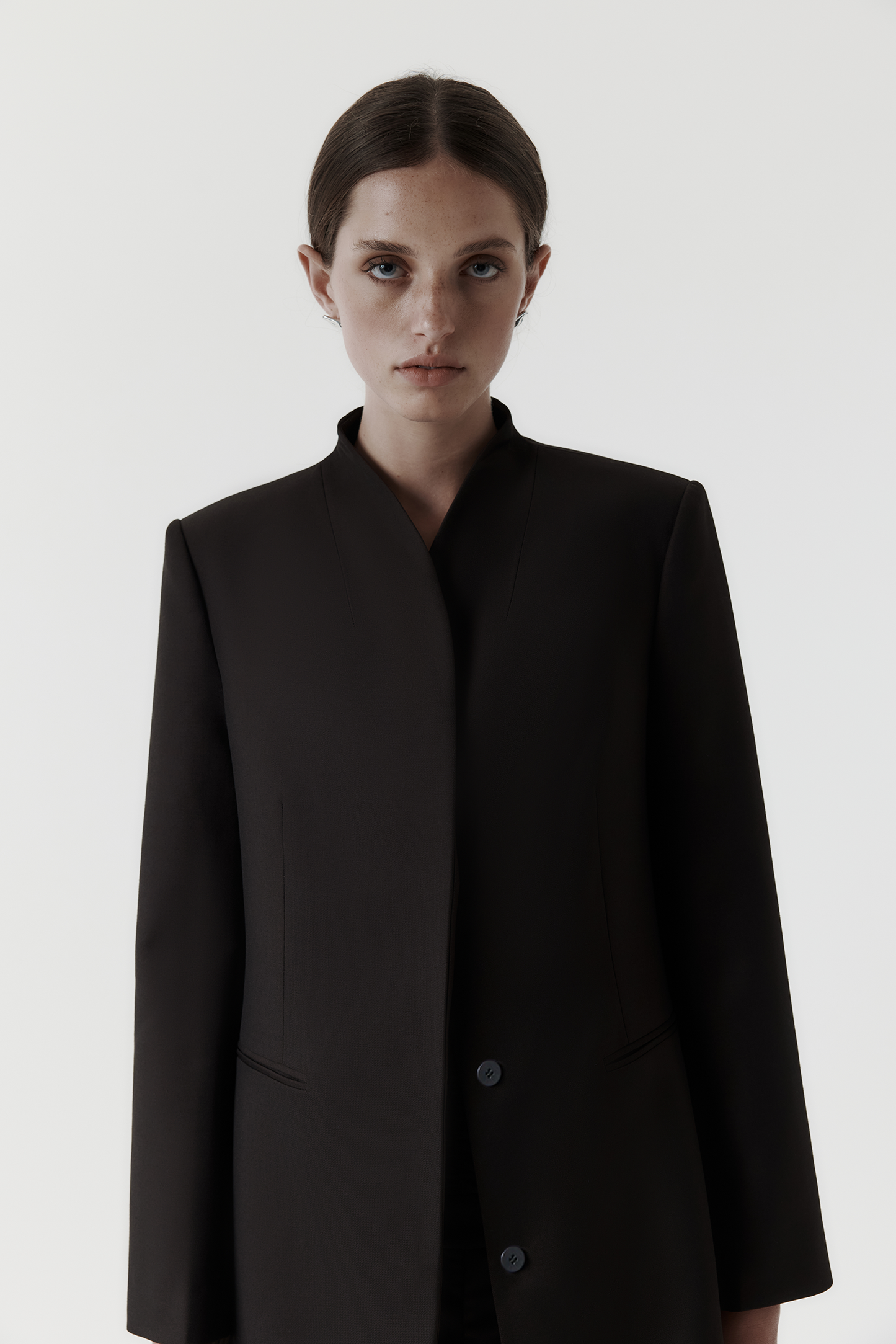 Rebe | Reese Blazer - Balsamic