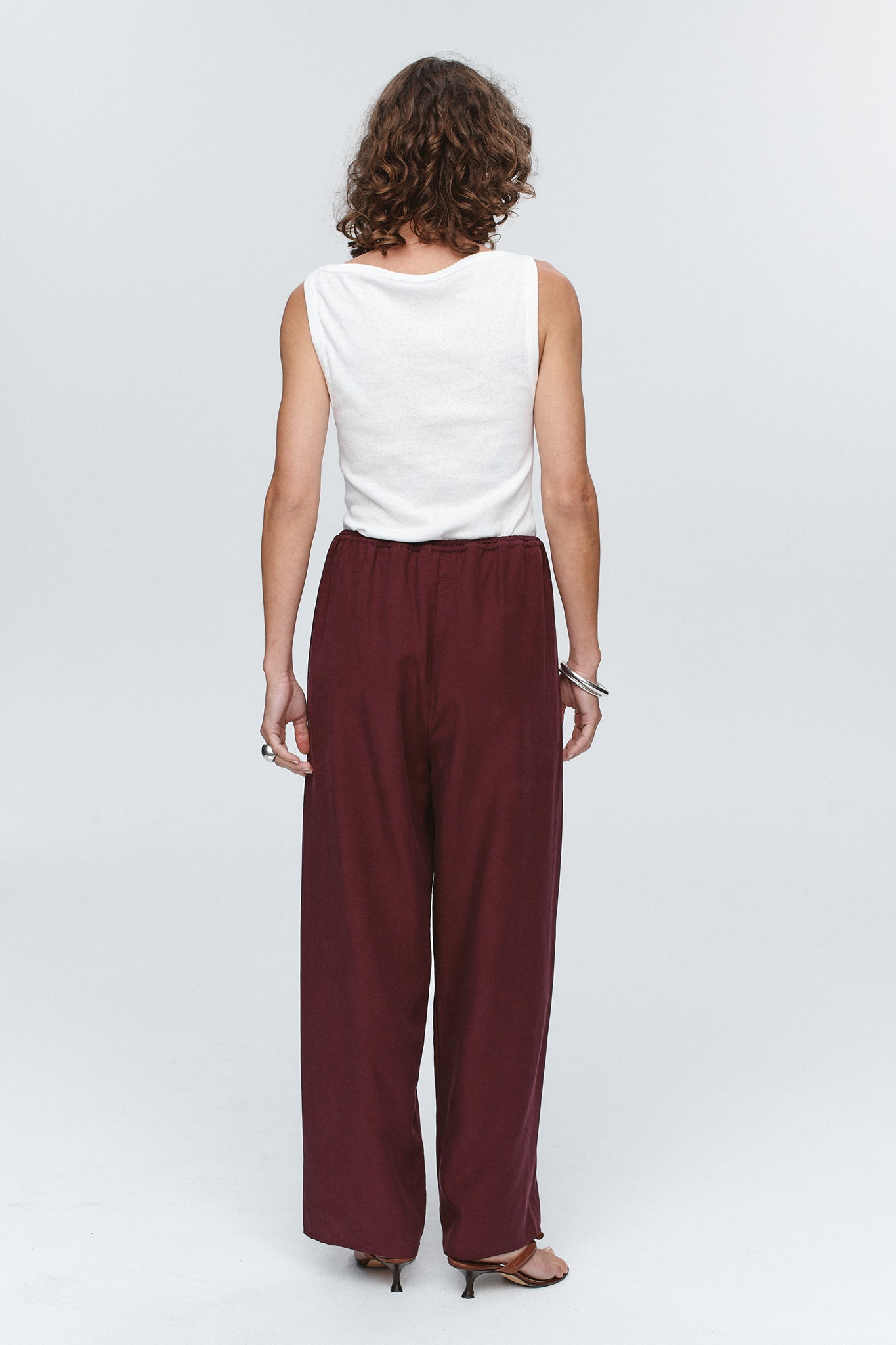 Marle | Renee Pant - Pomegranate