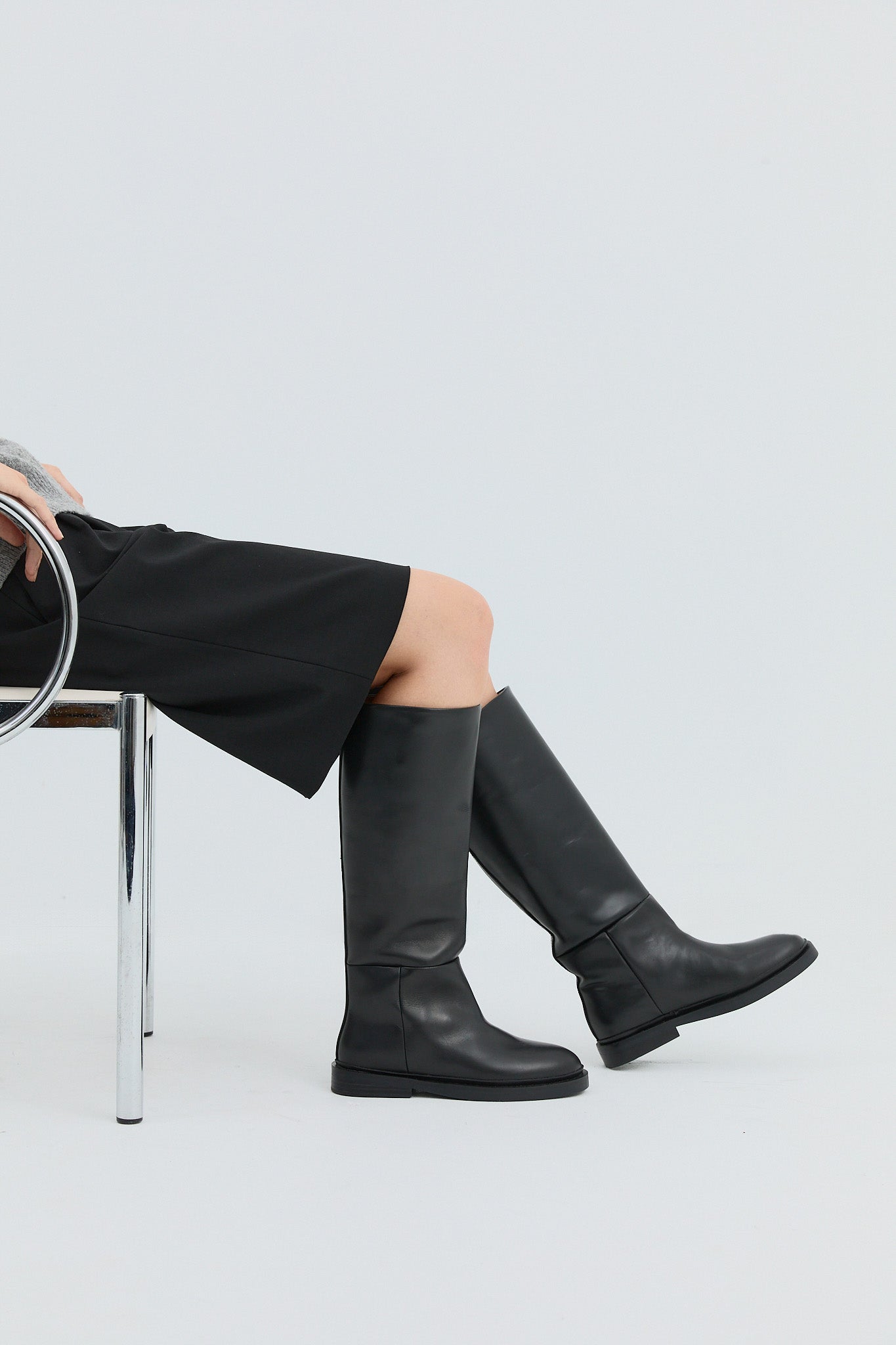 La Tribe | Riding Boot - Black