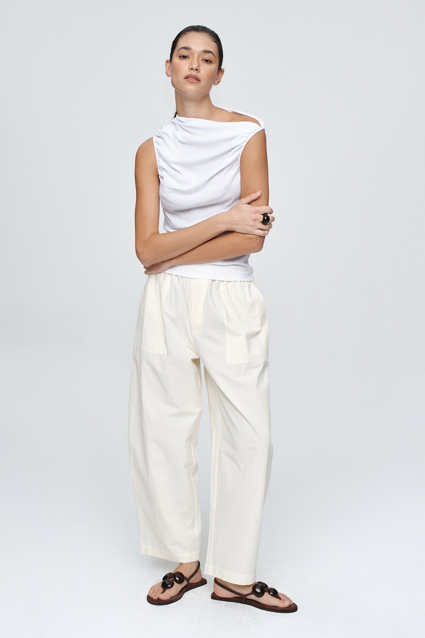 Marle | Risa Singlet - Blanc