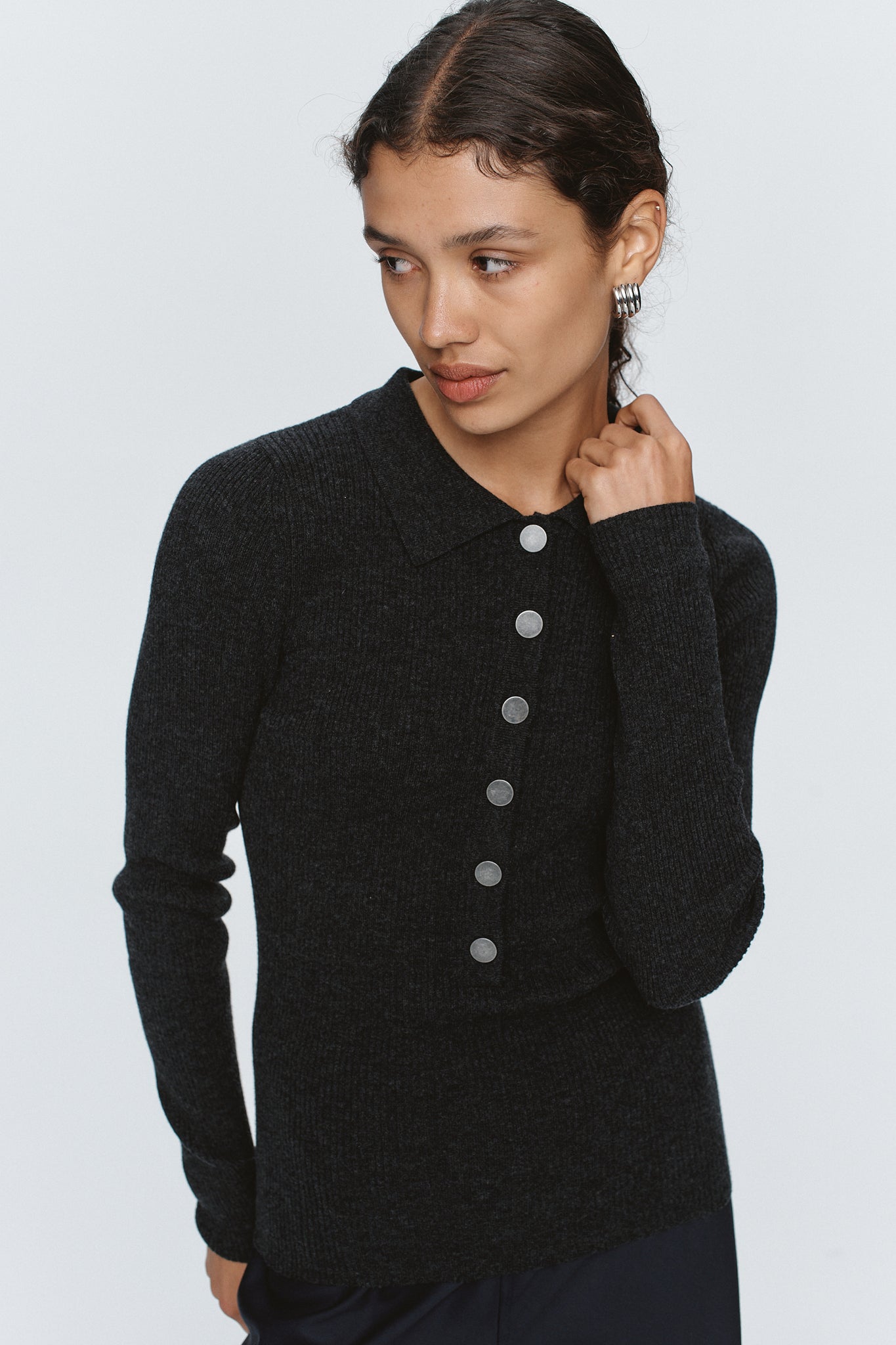 Marle | Rivvy Knit - Charcoal