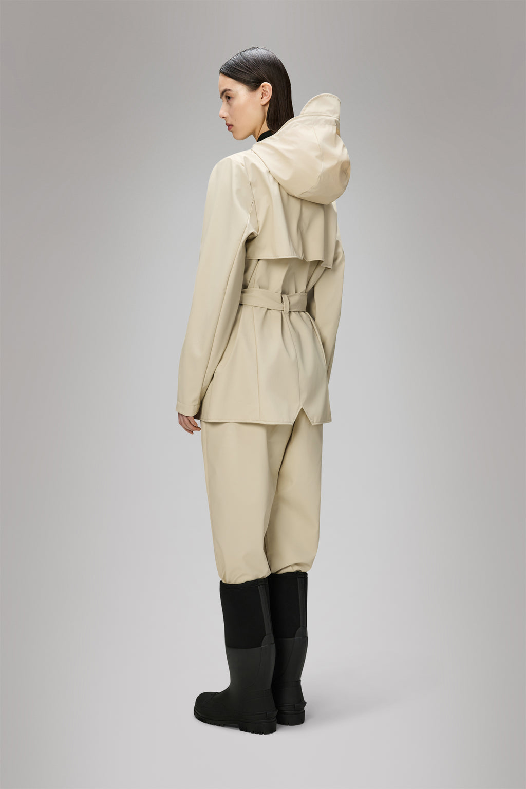 Rains | Curve Jacket - Dune