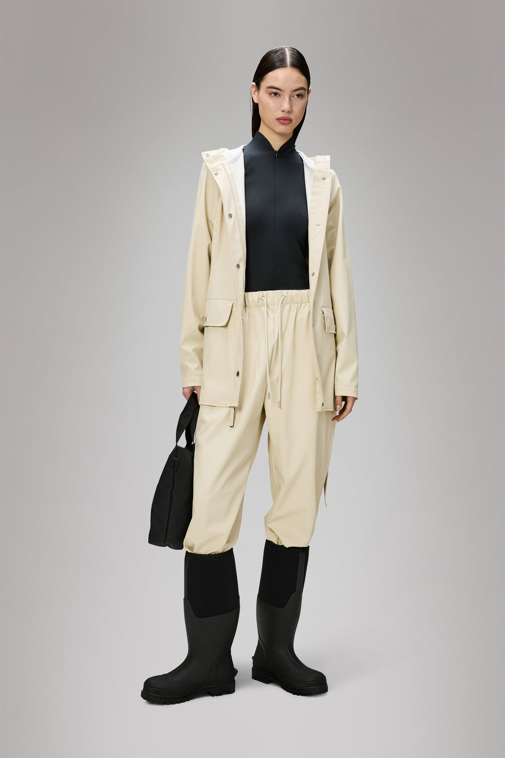 Rains | Curve Jacket - Dune