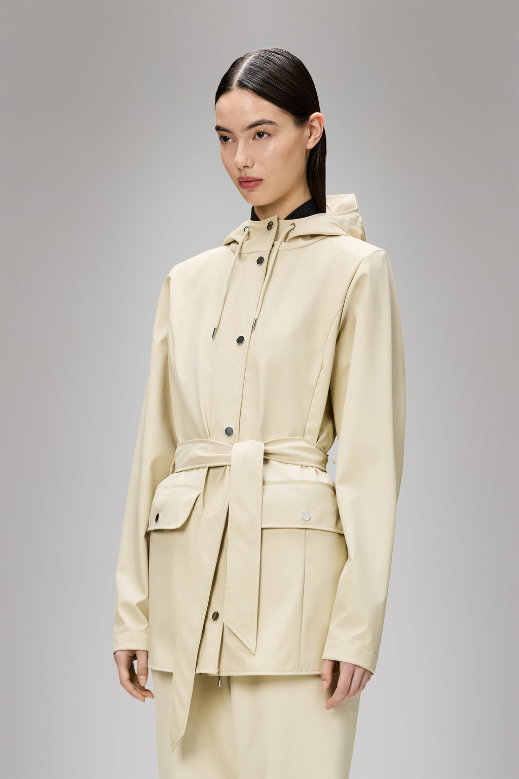 Rains | Curve Jacket - Dune