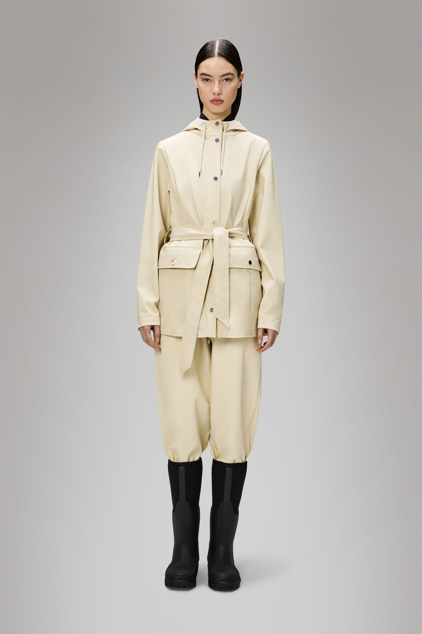 Rains | Curve Jacket - Dune