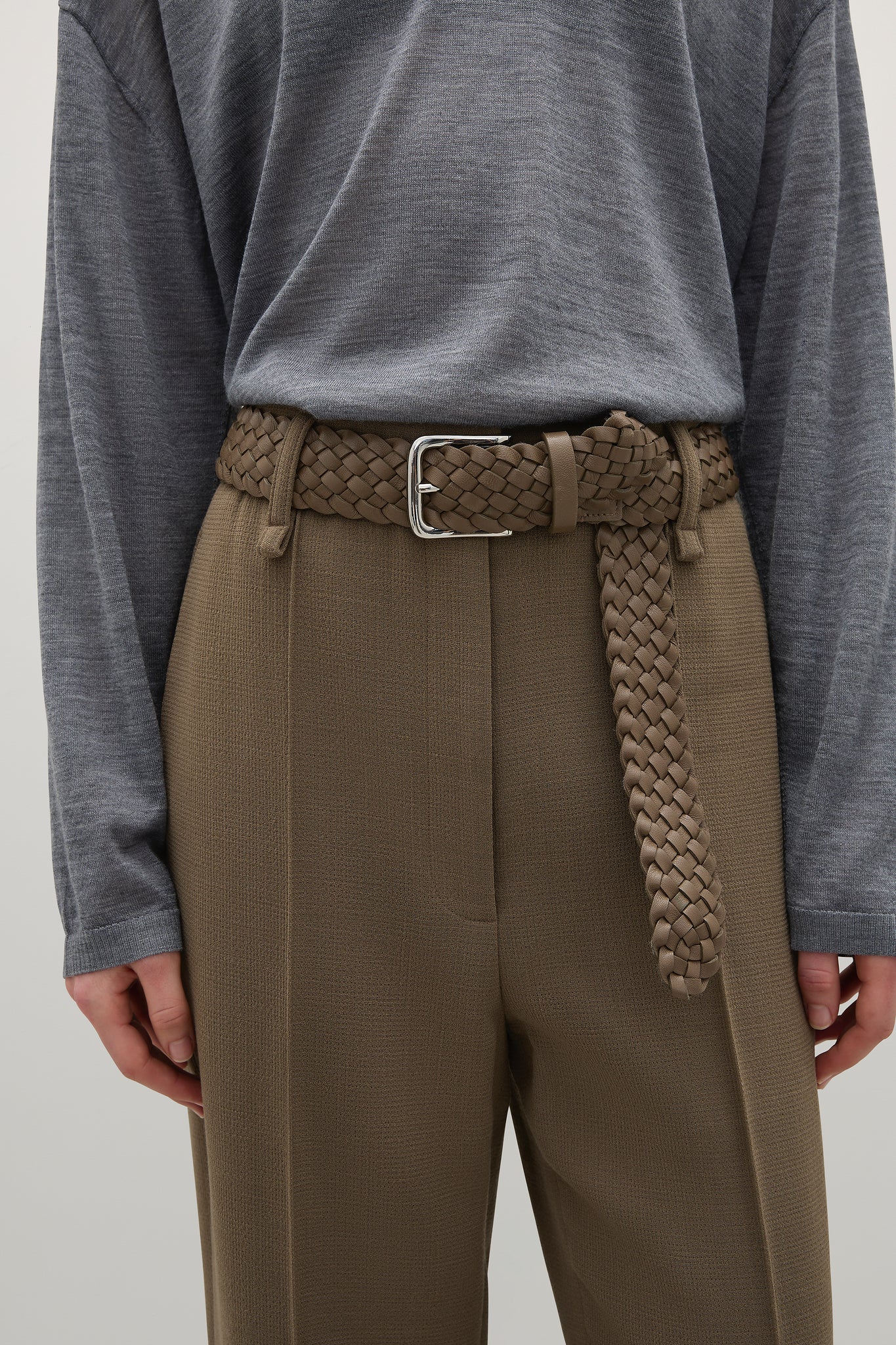 A.Emery | Kya Braided Belt - Sable