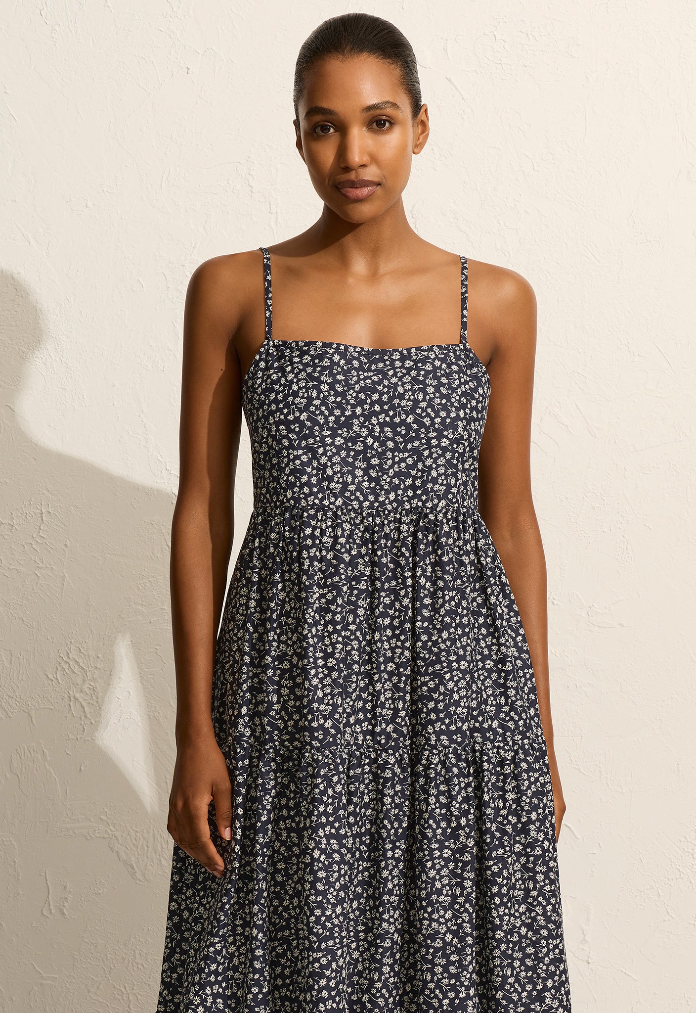 Matteau Tiered Low Back Sundress Dandelion Sisters Co