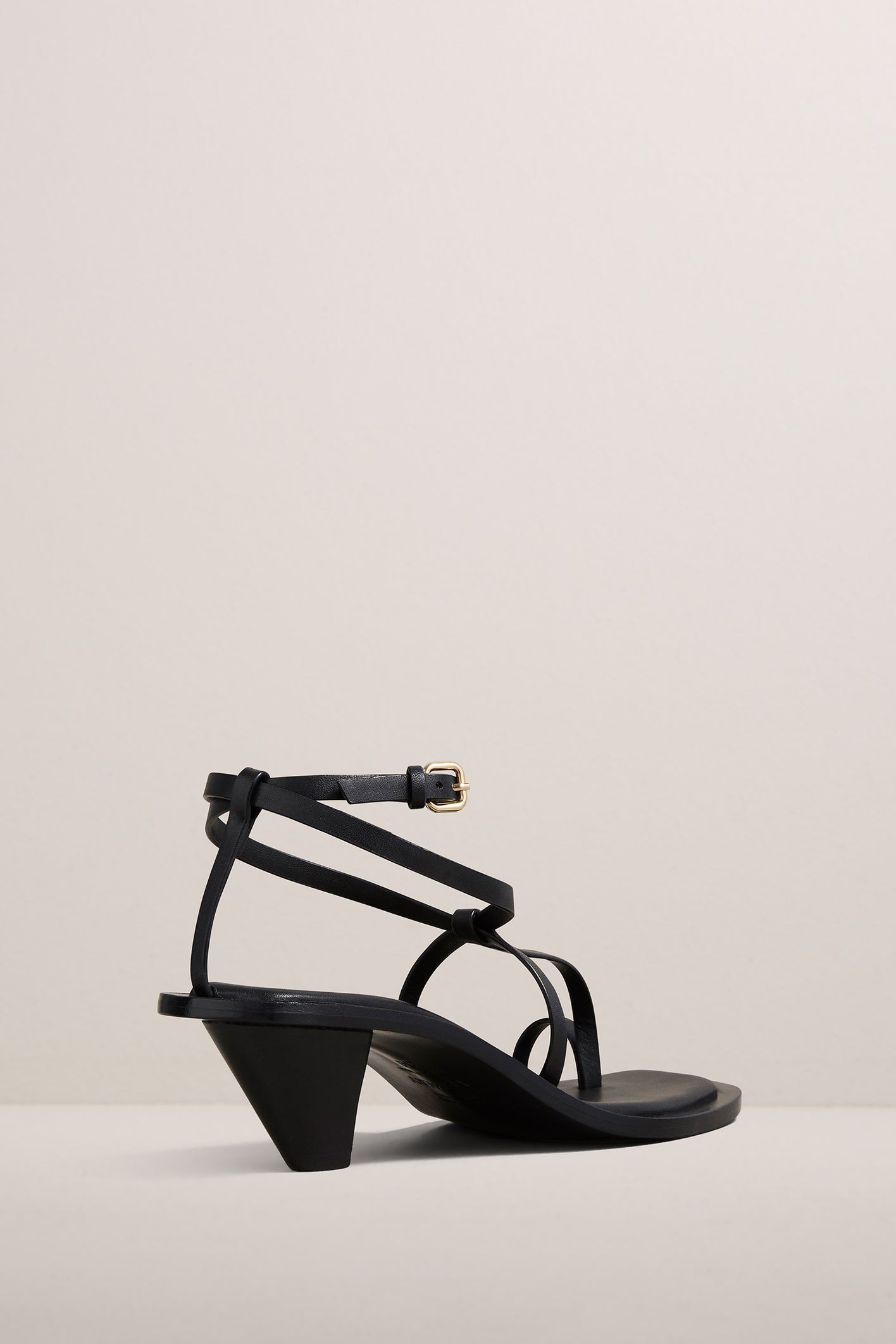 A.Emery | The Hyde Heeled Sandal - Black