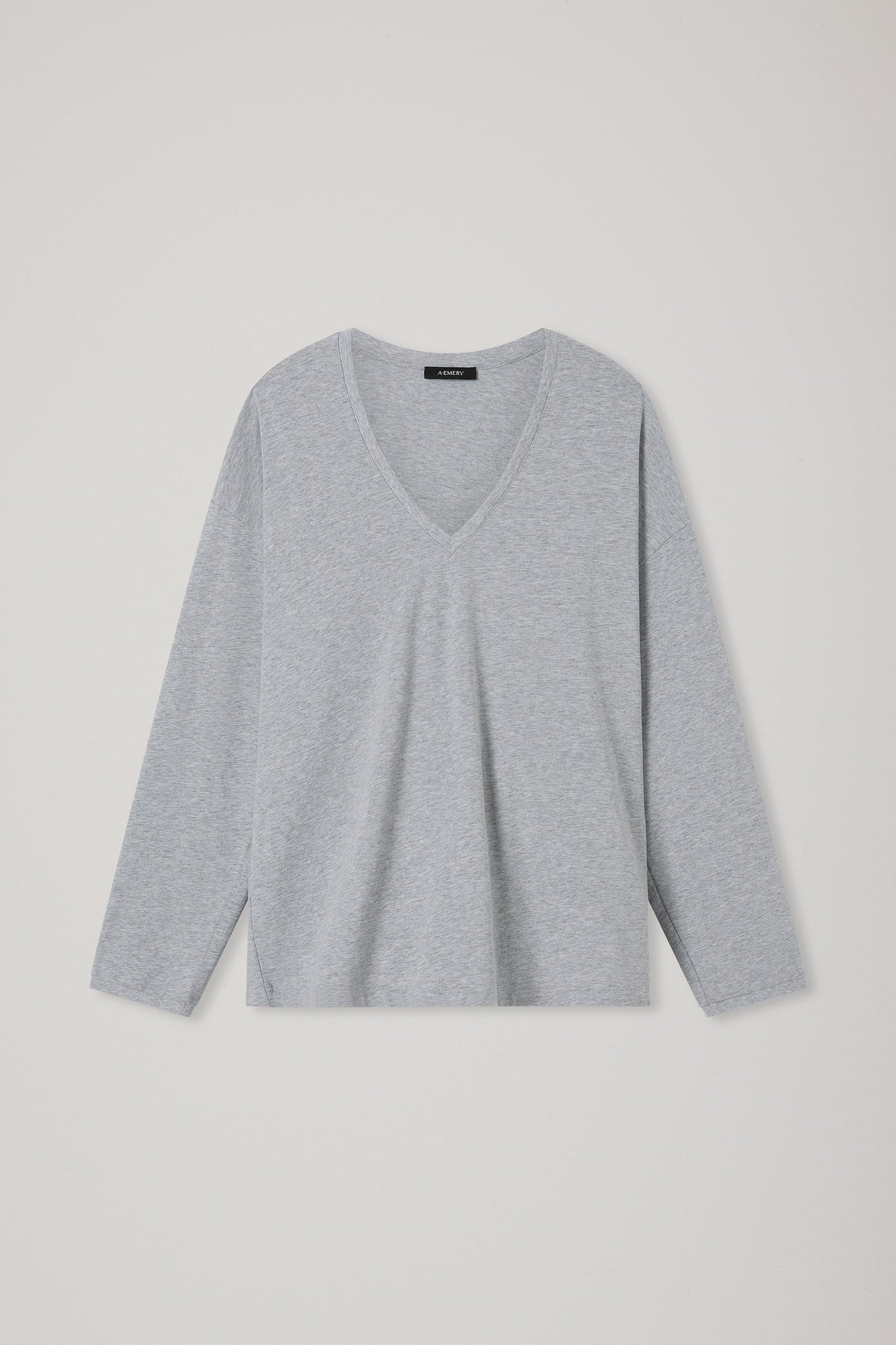 A. Emery | Persey Top - Light Grey Melange