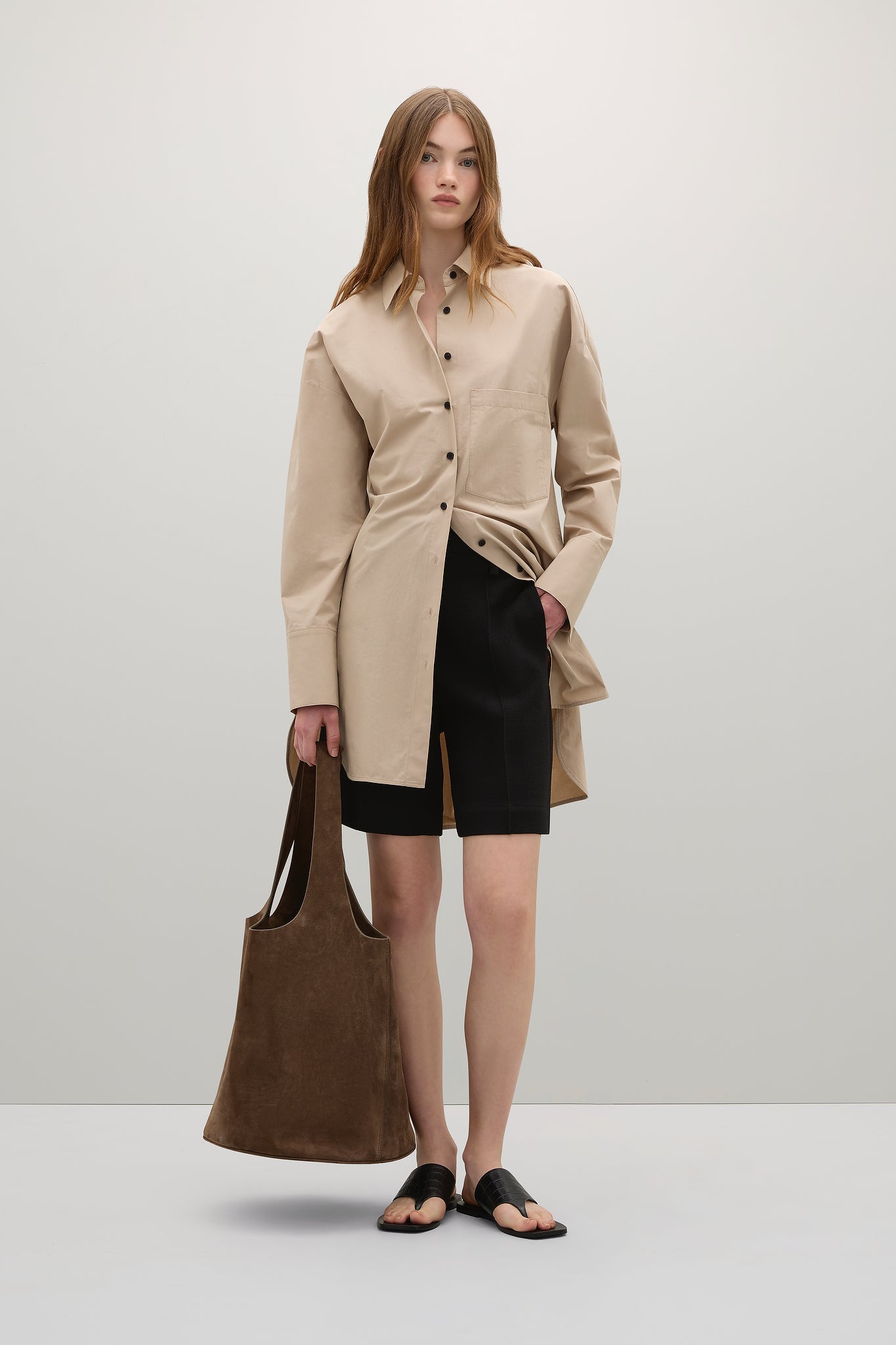 A.Emery | Logan Shirt - Light Sable