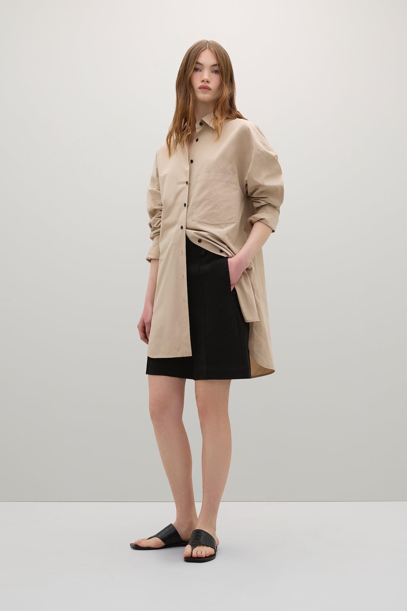 A.Emery | Logan Shirt - Light Sable