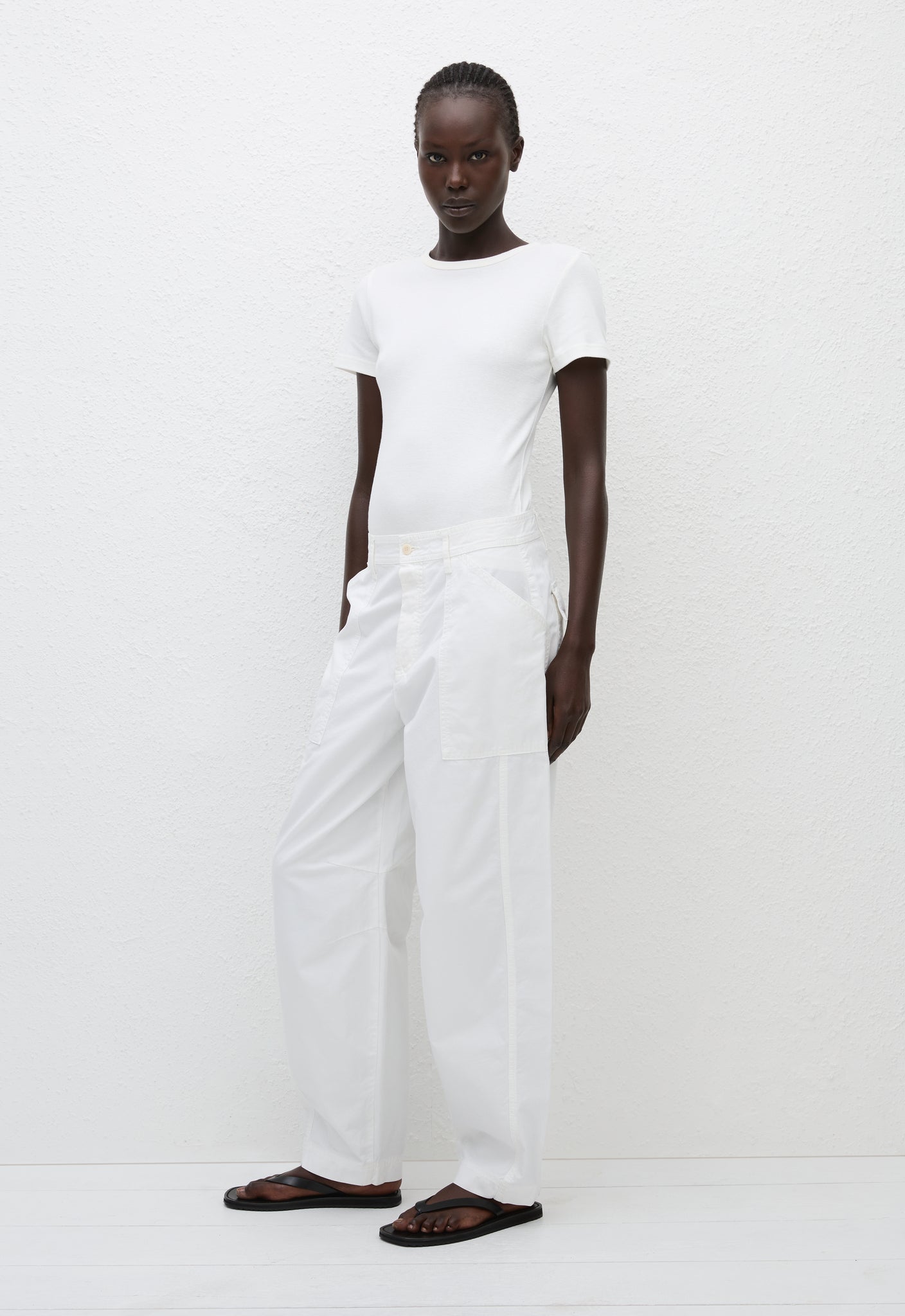 Matteau | Relaxed Cargo Pant - Chalk