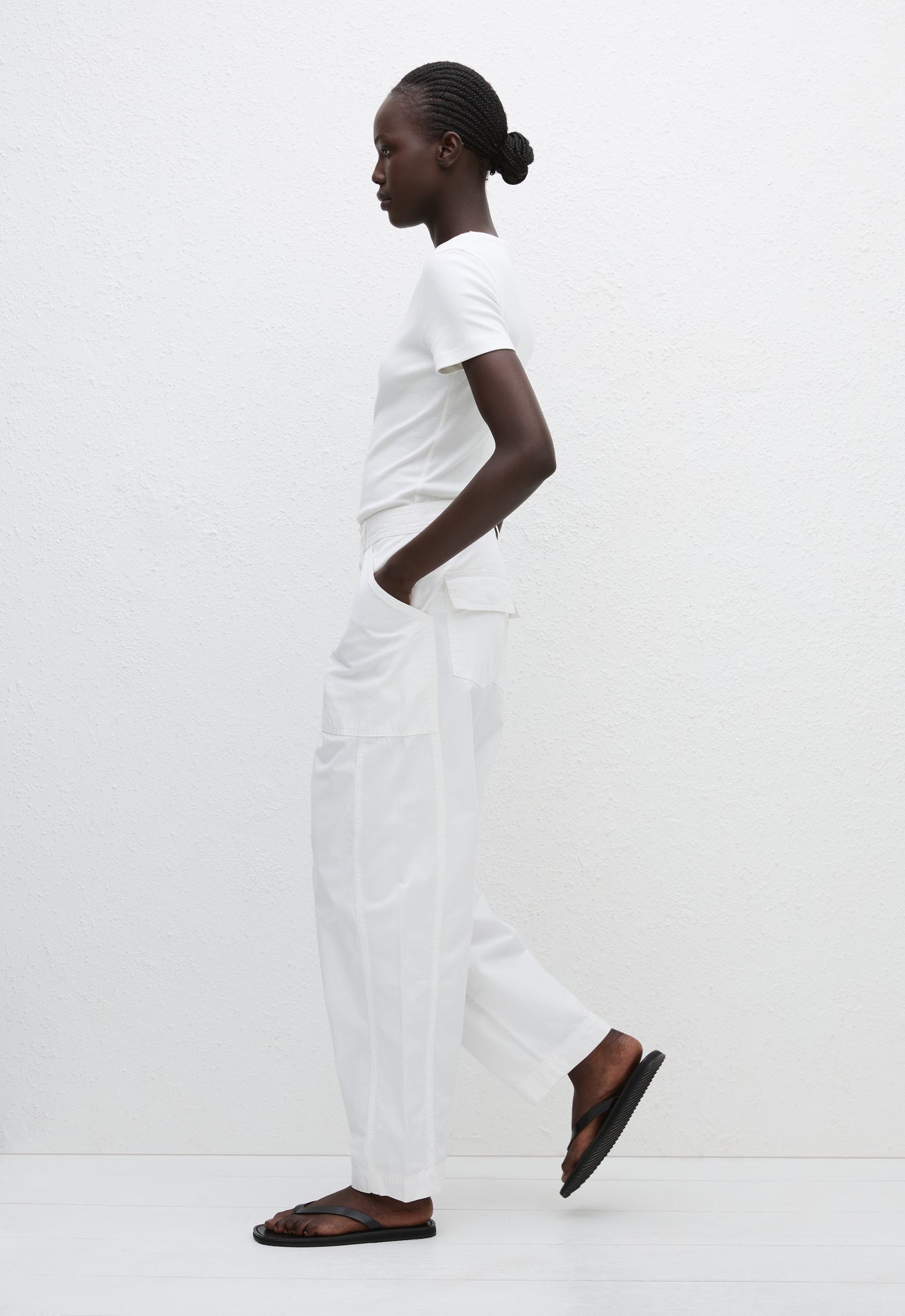 Matteau | Relaxed Cargo Pant - Chalk