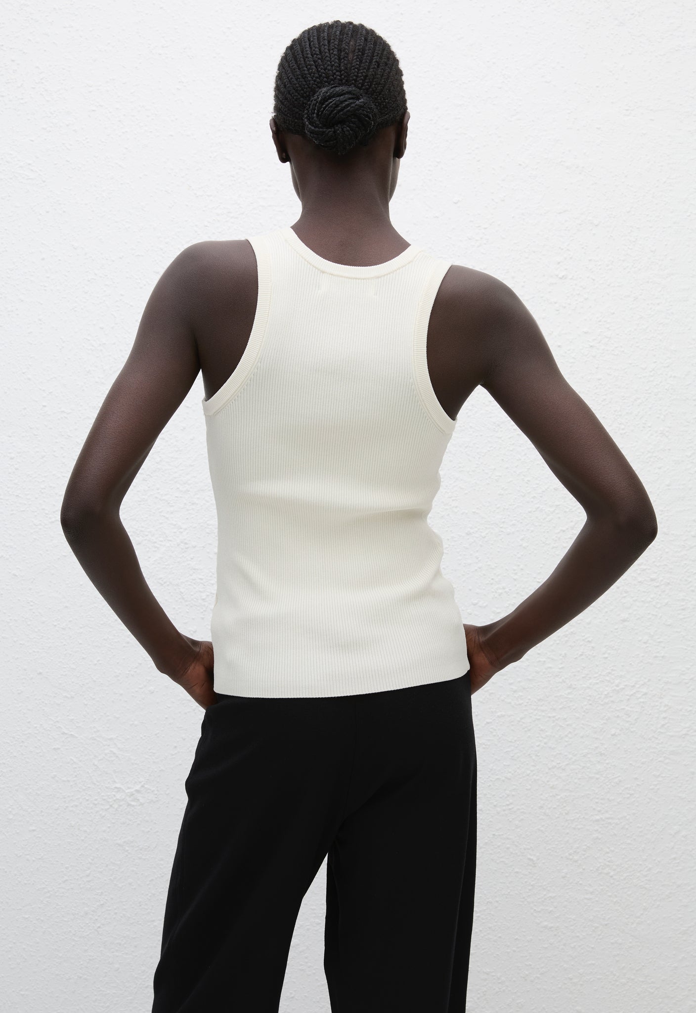 Matteau | Ribbed Tank - Ecru