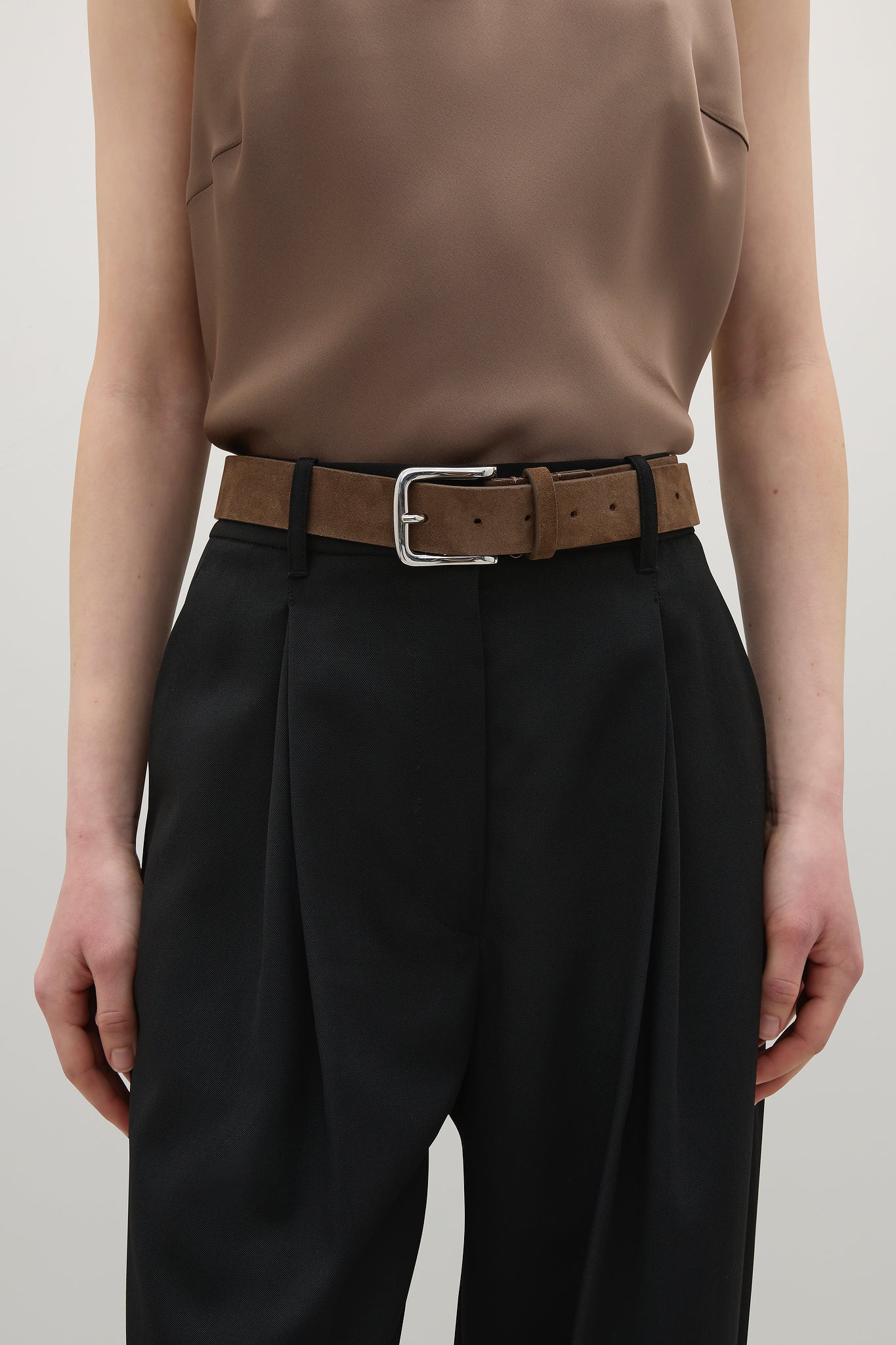 A.Emery | Leroy Belt - Cedar Suede