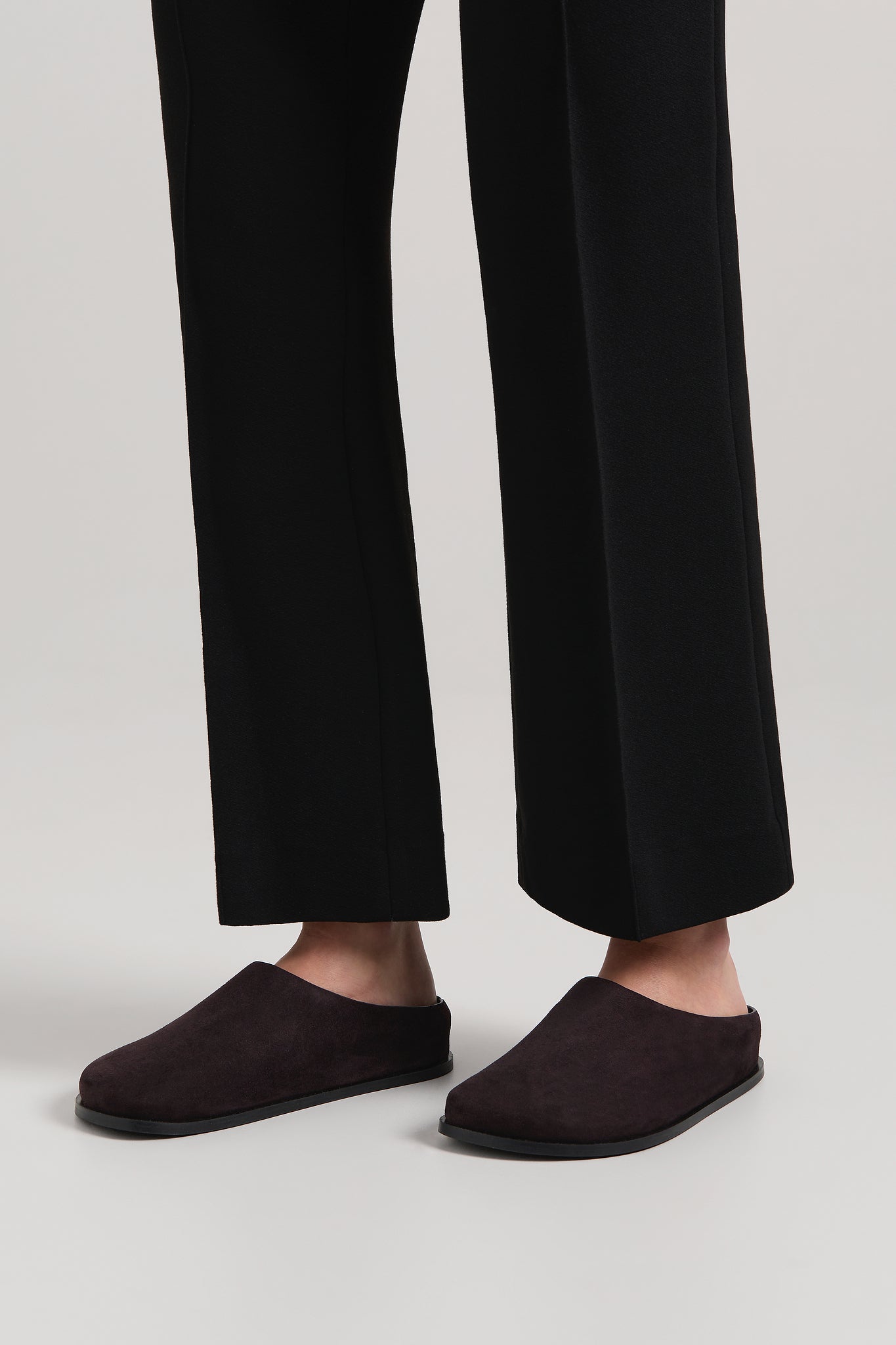 A.Emery | Lou Clog - Black Berry Suede