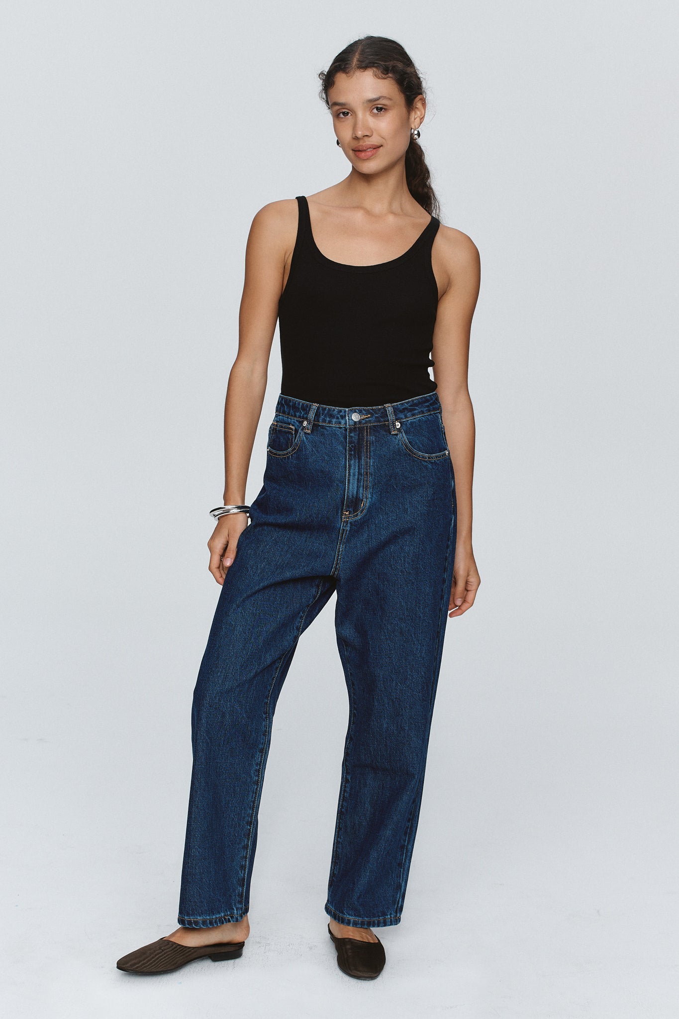 Marle | Slung Jean - Washed Indigo