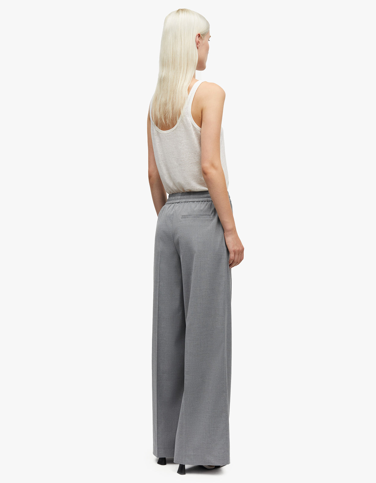 Samsoe Samsoe | Sarila Trousers - Grey Mel.