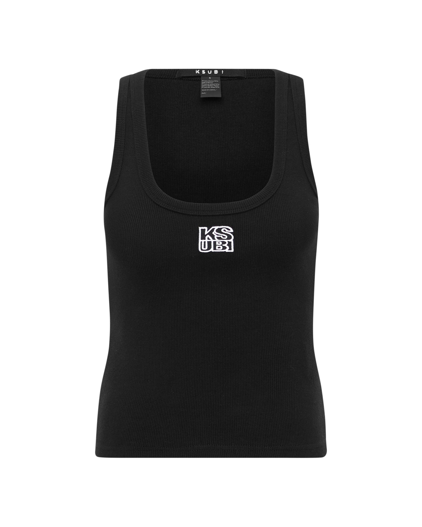 Ksubi | Stacked Origin Tank - Black