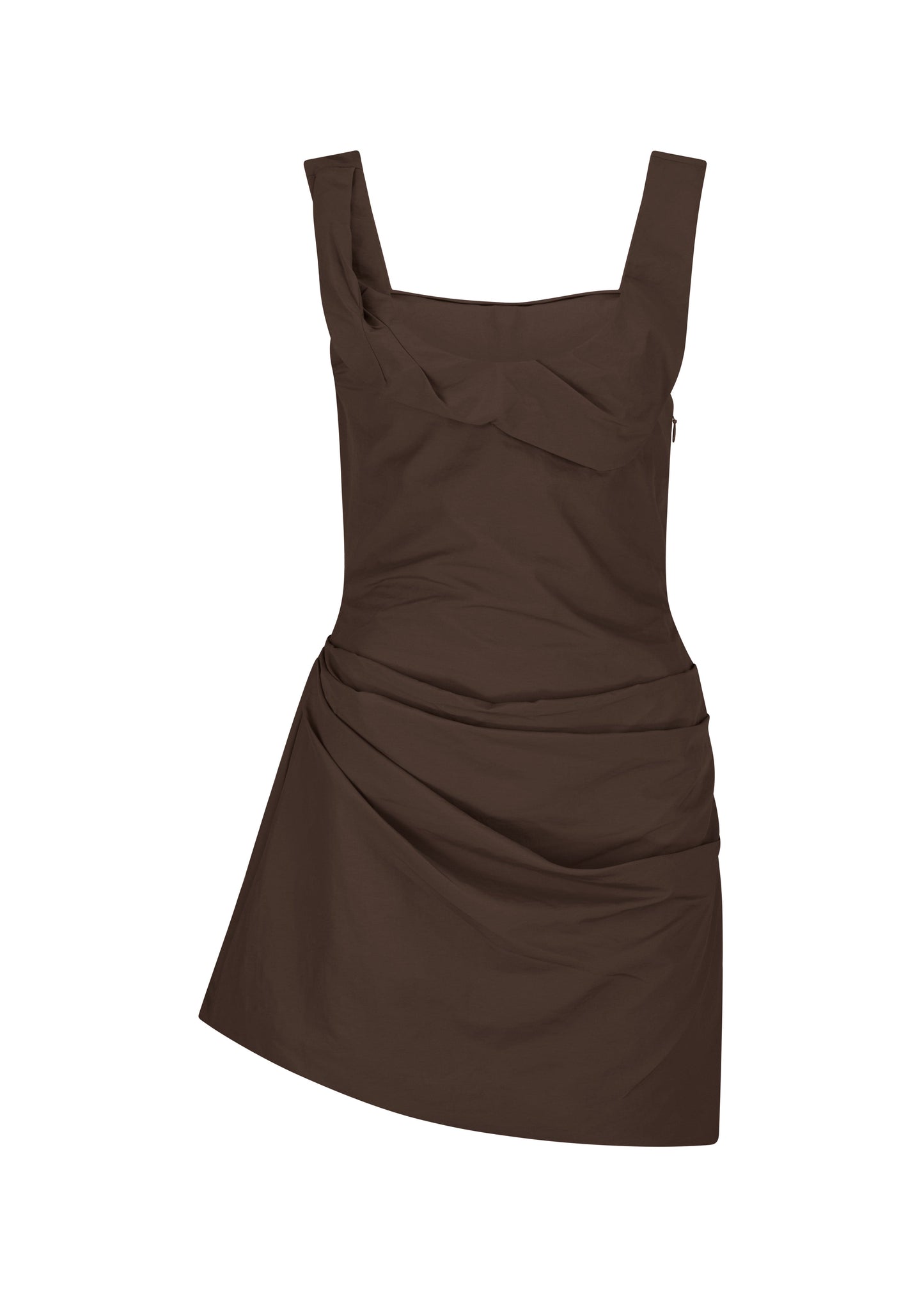 One Of Others | Suki Mini Dress - Walnut