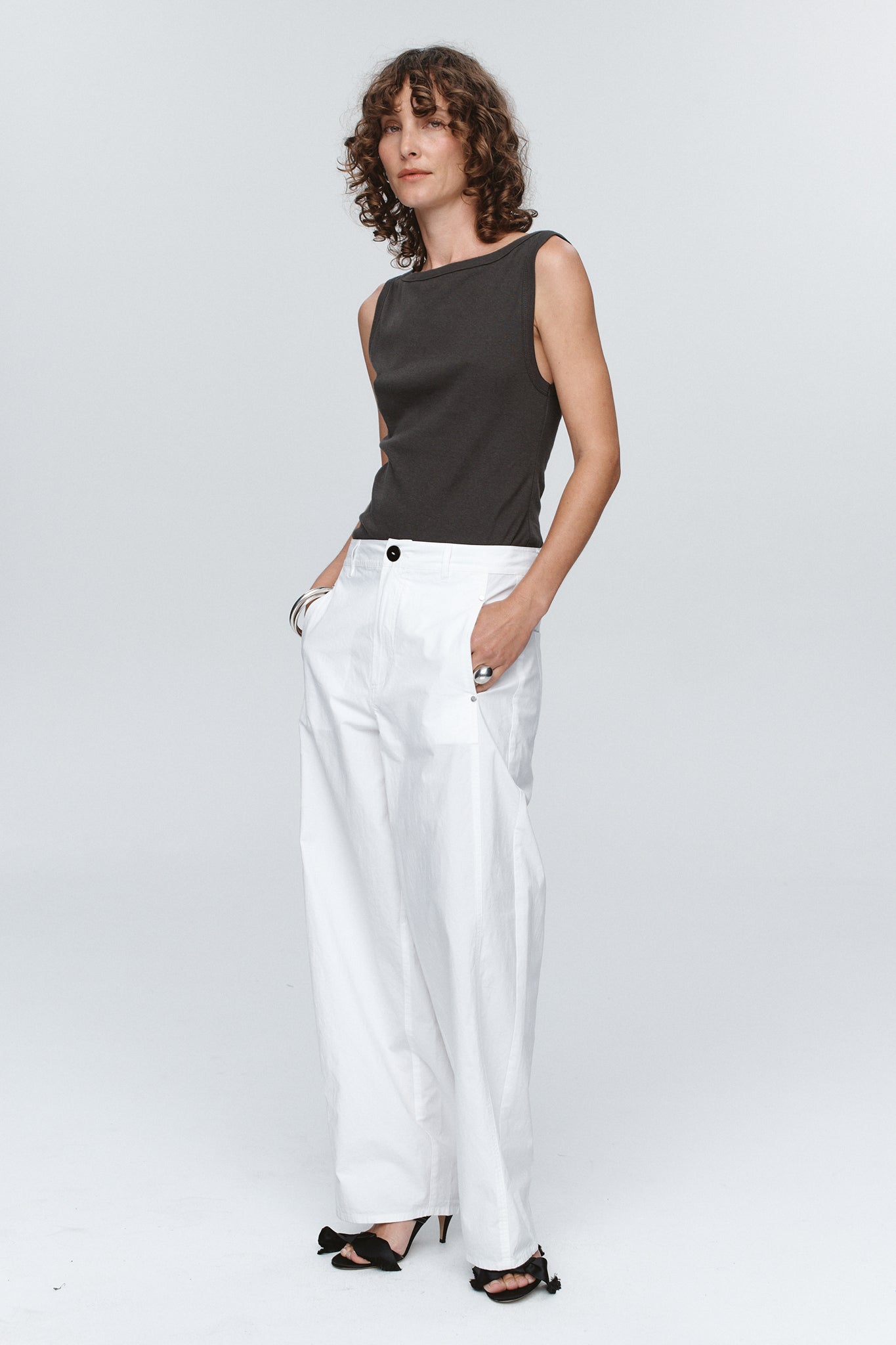 Marle | Sumiko Pant - Ivory