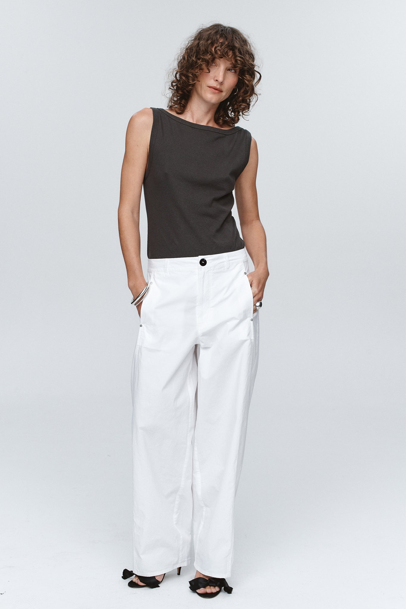 Marle | Sumiko Pant - Ivory