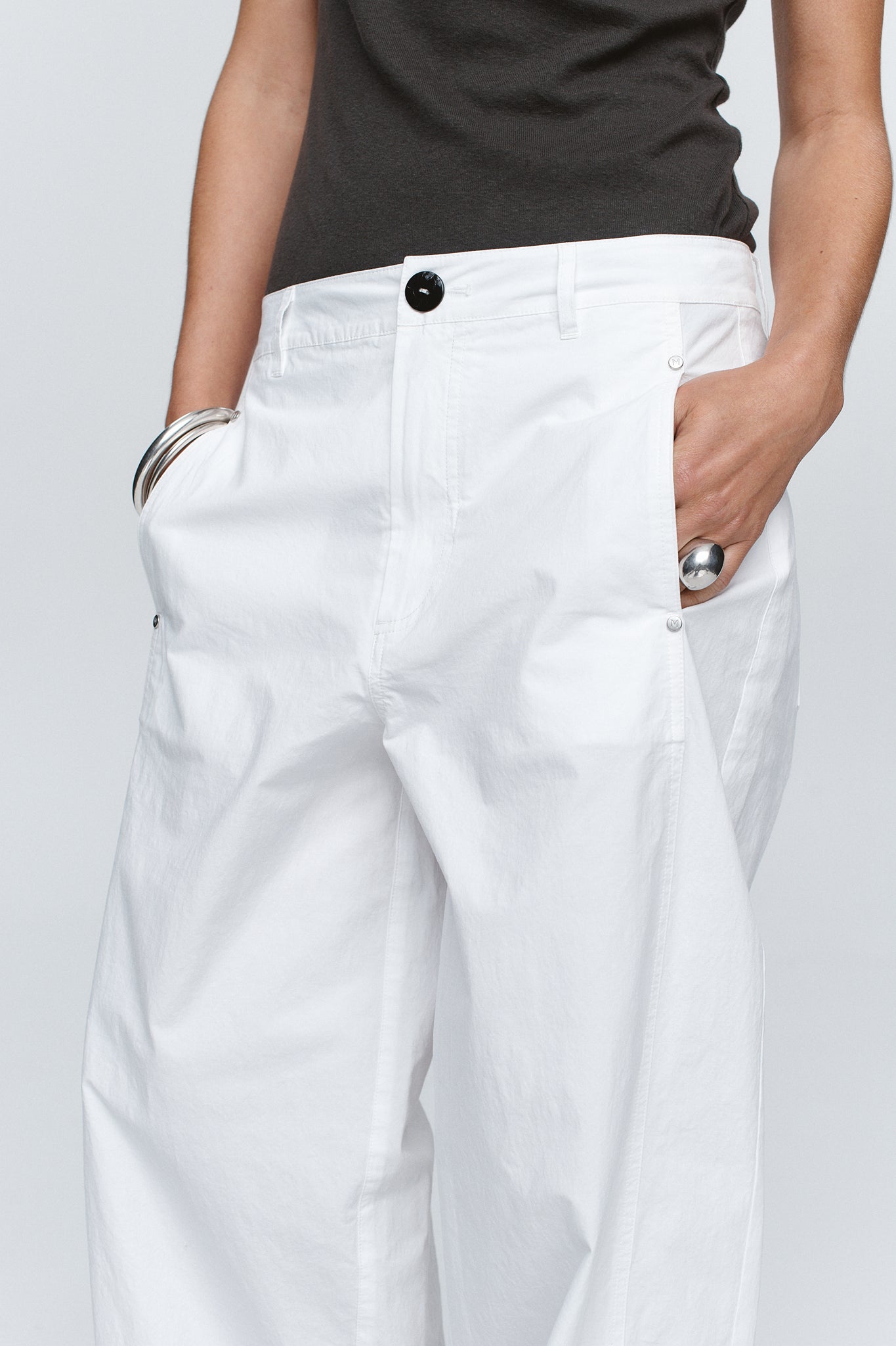 Marle | Sumiko Pant - Ivory