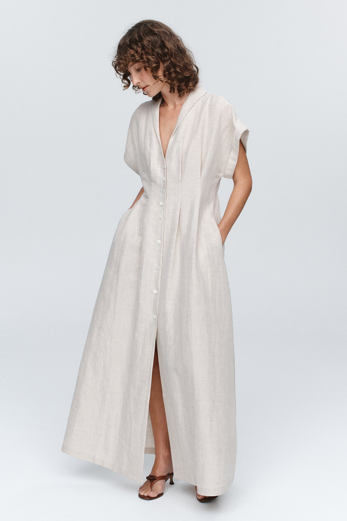 Marle | Swan Dress - Birch