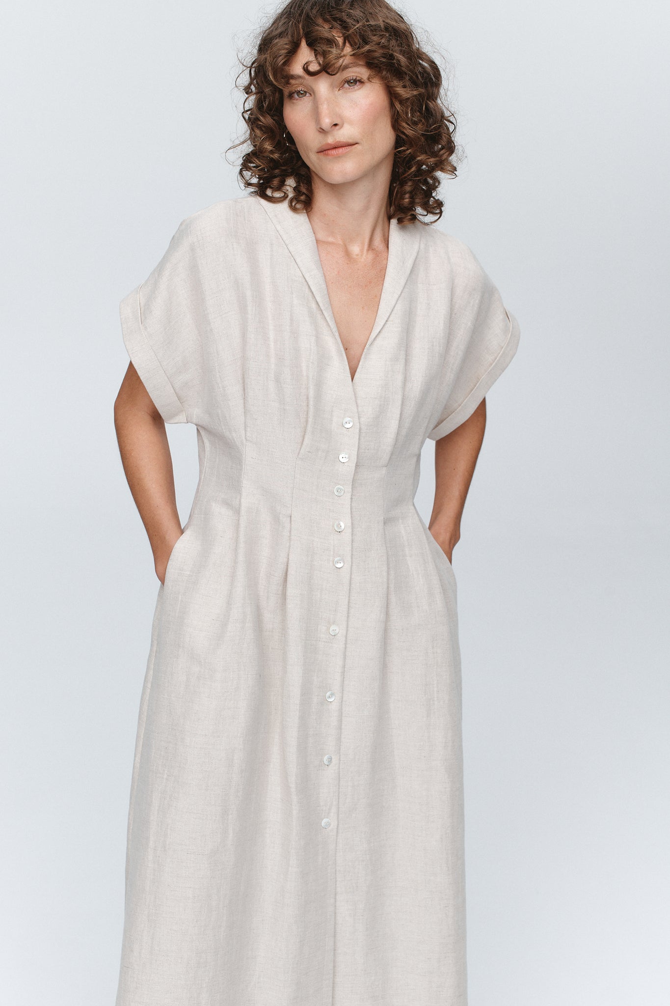 Marle | Swan Dress - Birch