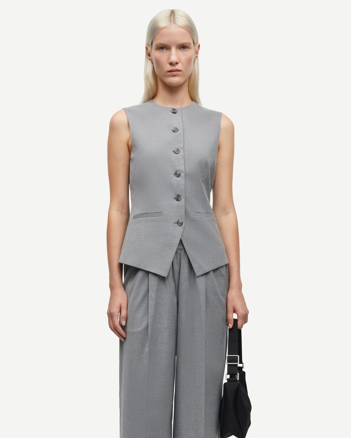 Samsoe Samsoe | Saruma Vest - Grey Mel.