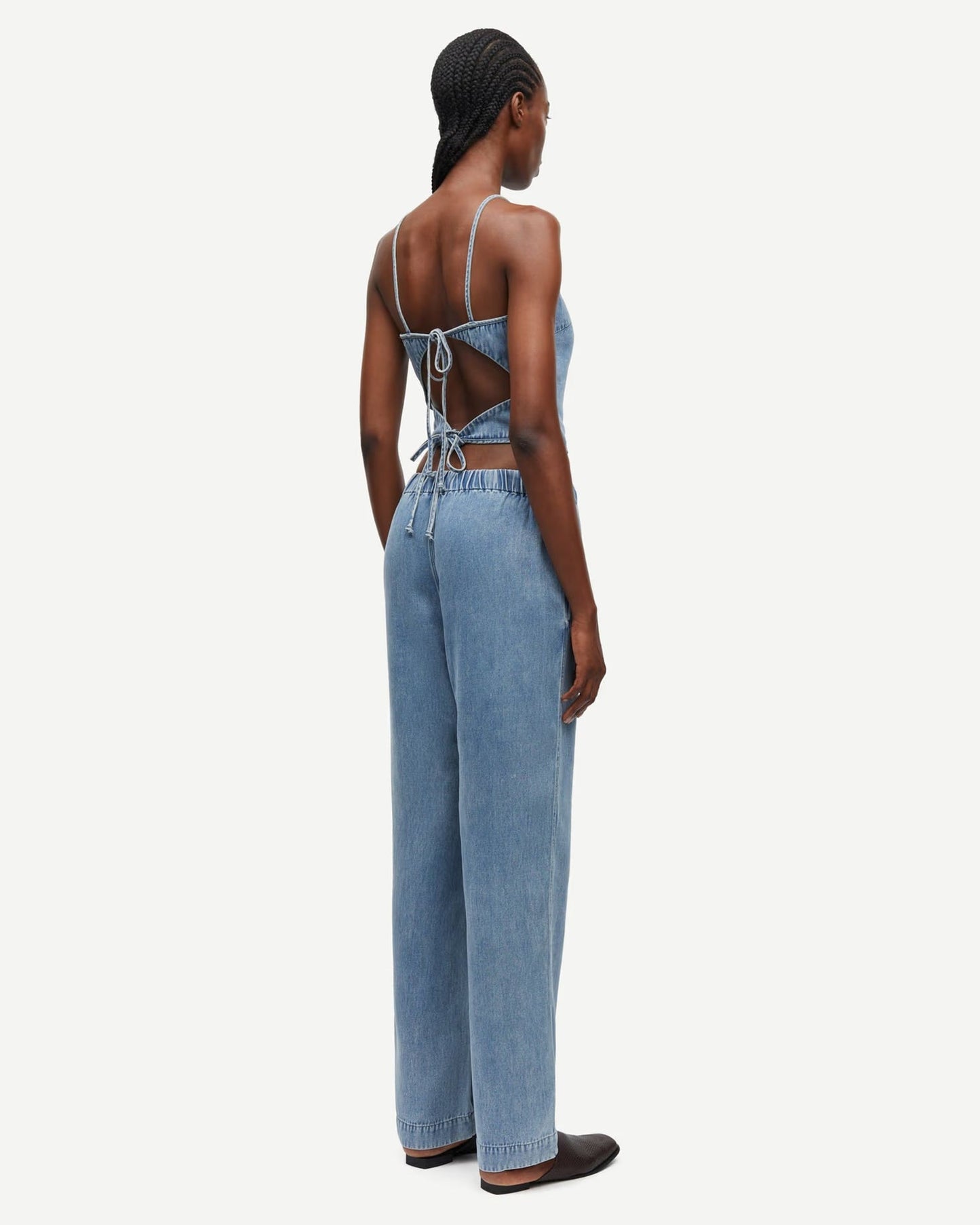 Samsoe Samsoe | Sahoysa Trousers - Denim Blue