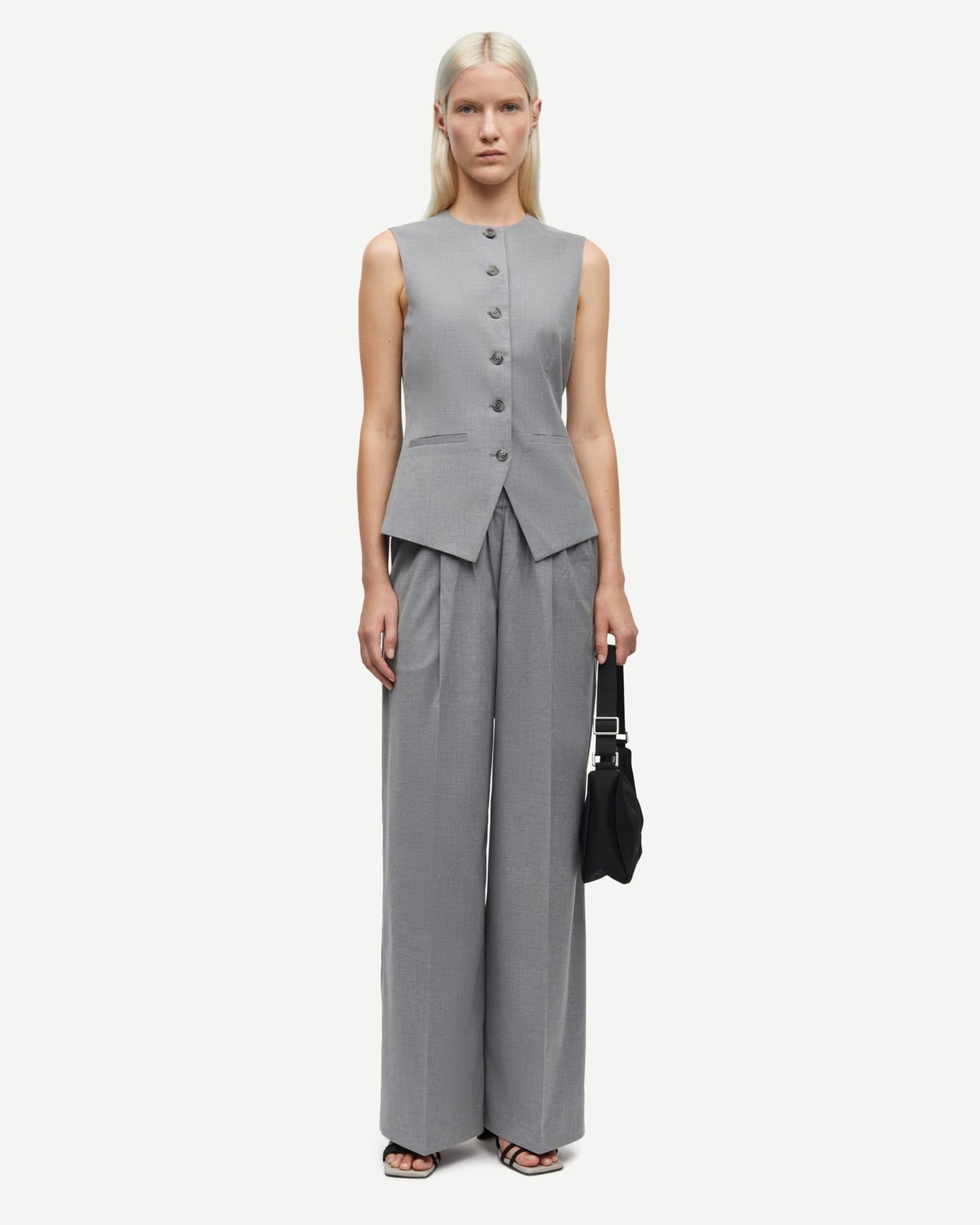 Samsoe Samsoe | Saruma Vest - Grey Mel.