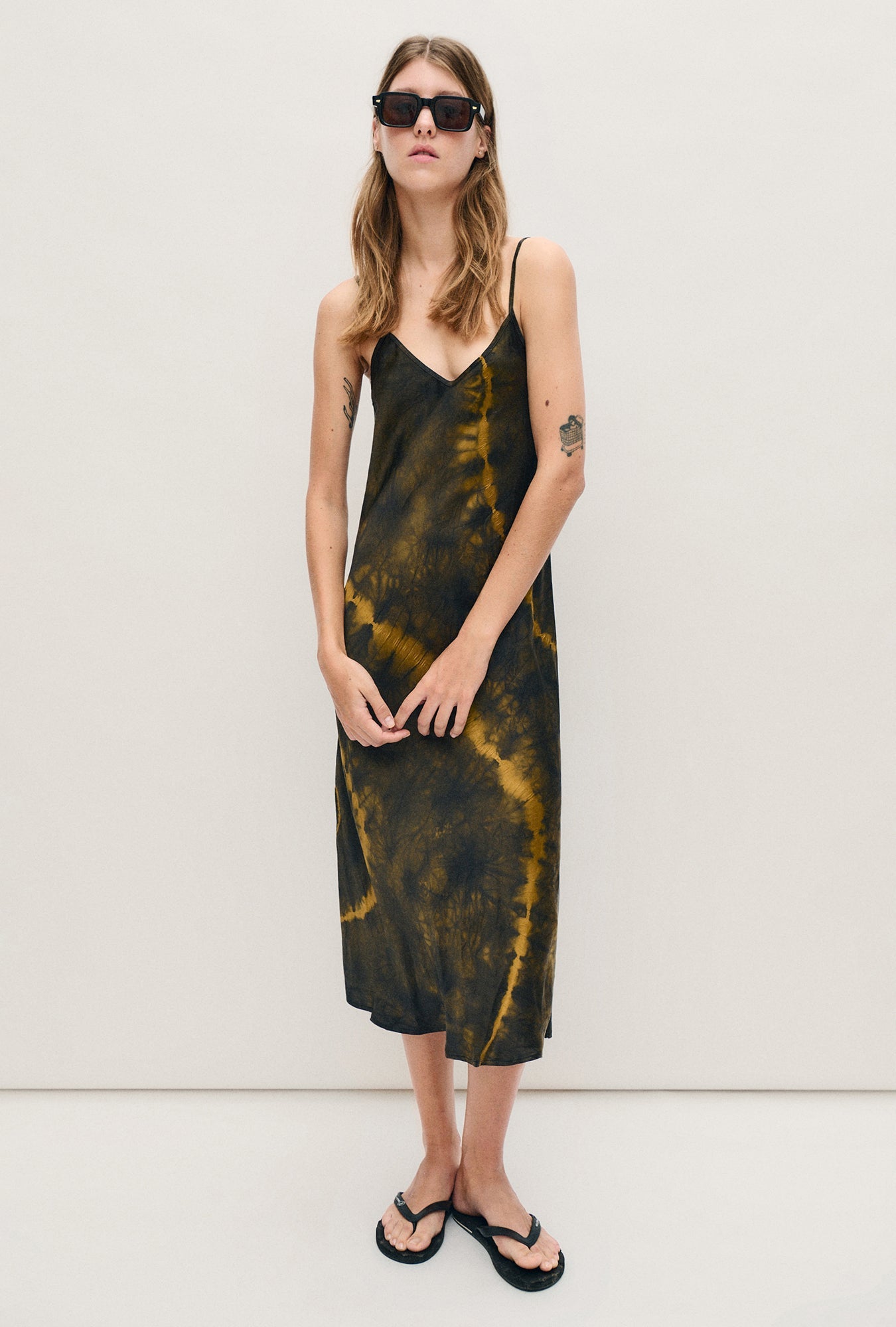 Silk Laundry | 90s Slip Dress - Tie Dye