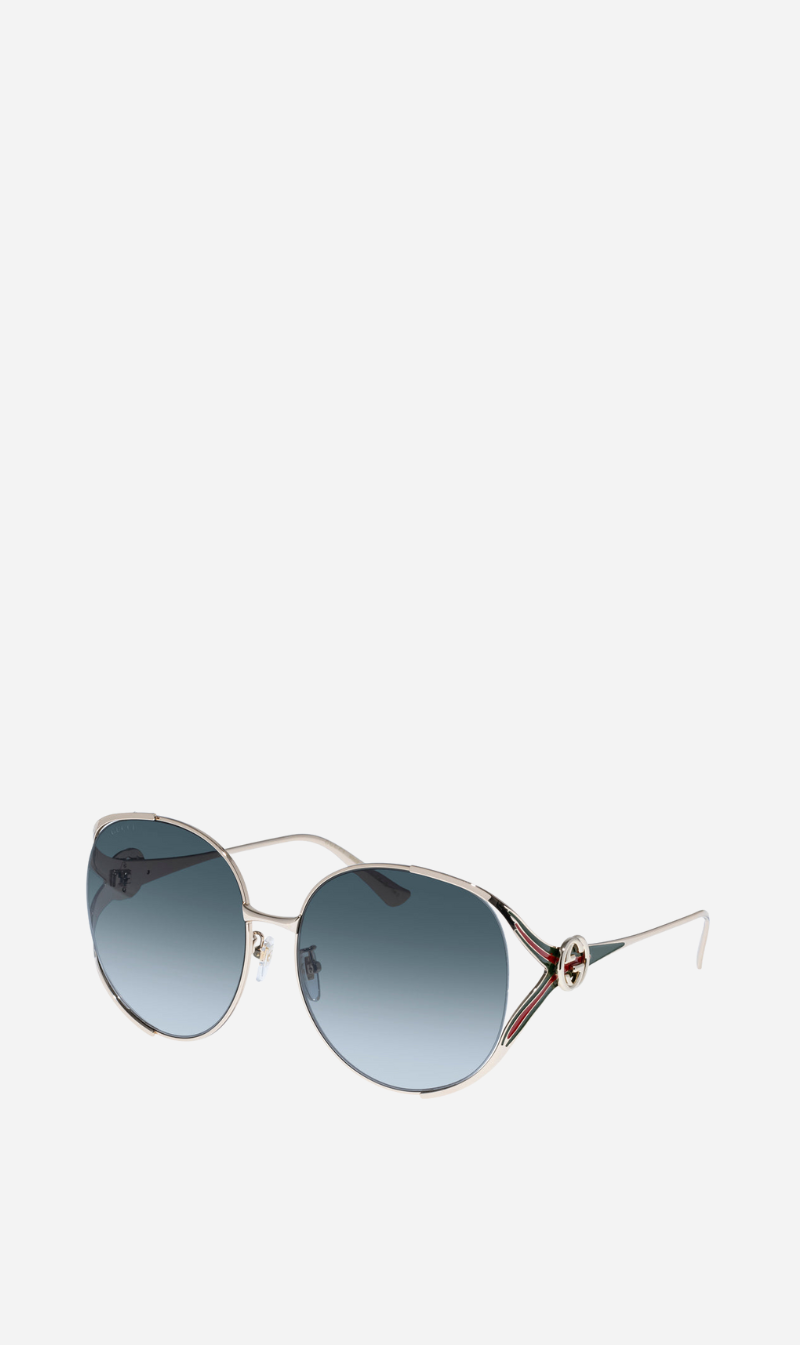 Gucci GG0225S 001 Gold Sisters Co