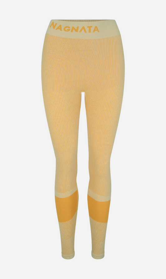 Nagnata | Ballet Legging - Pistachio/Marigold